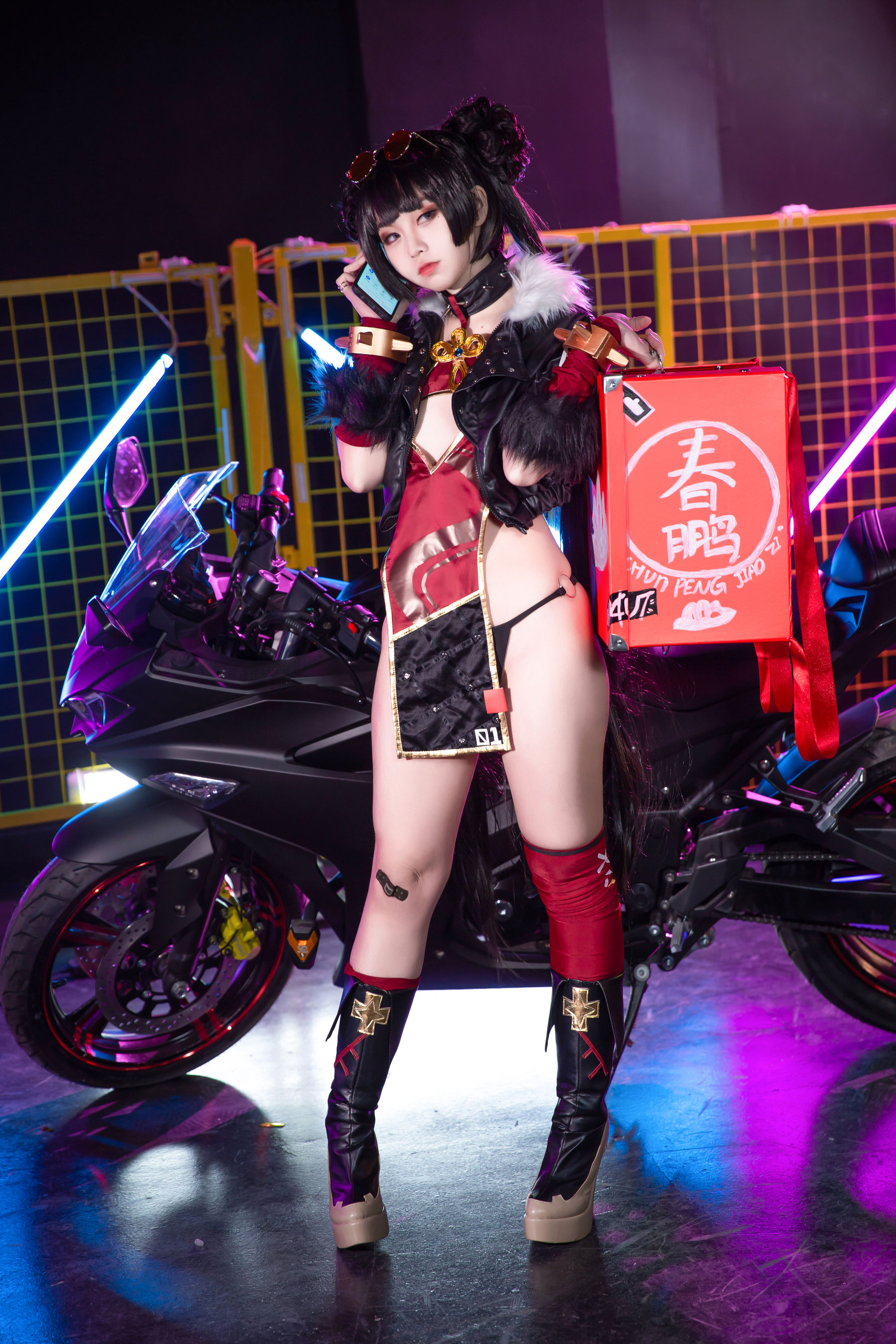 动漫博主G44不会受伤 - 春鹏饺子外卖小妹-图15