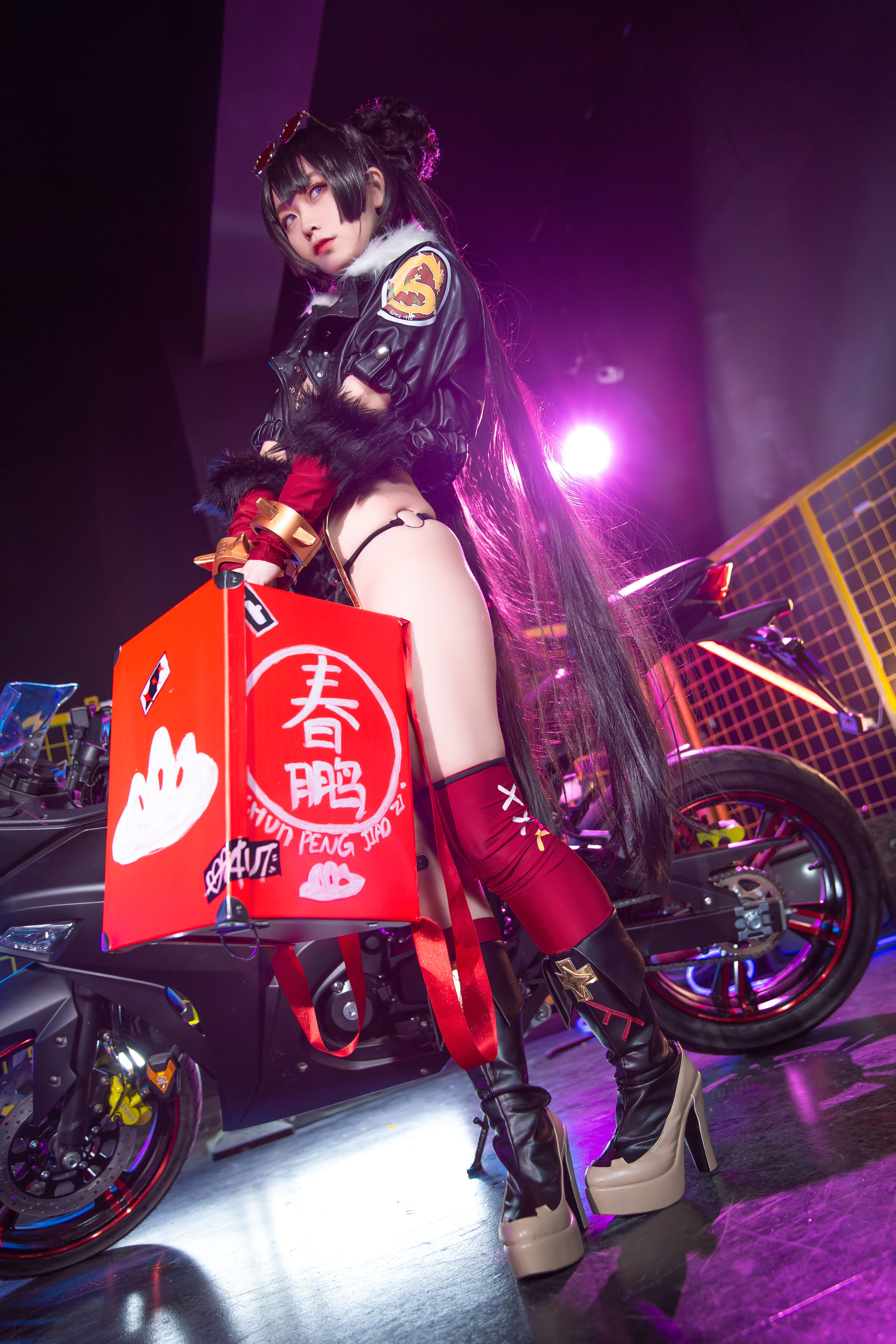 动漫博主G44不会受伤 - 春鹏饺子外卖小妹-图21