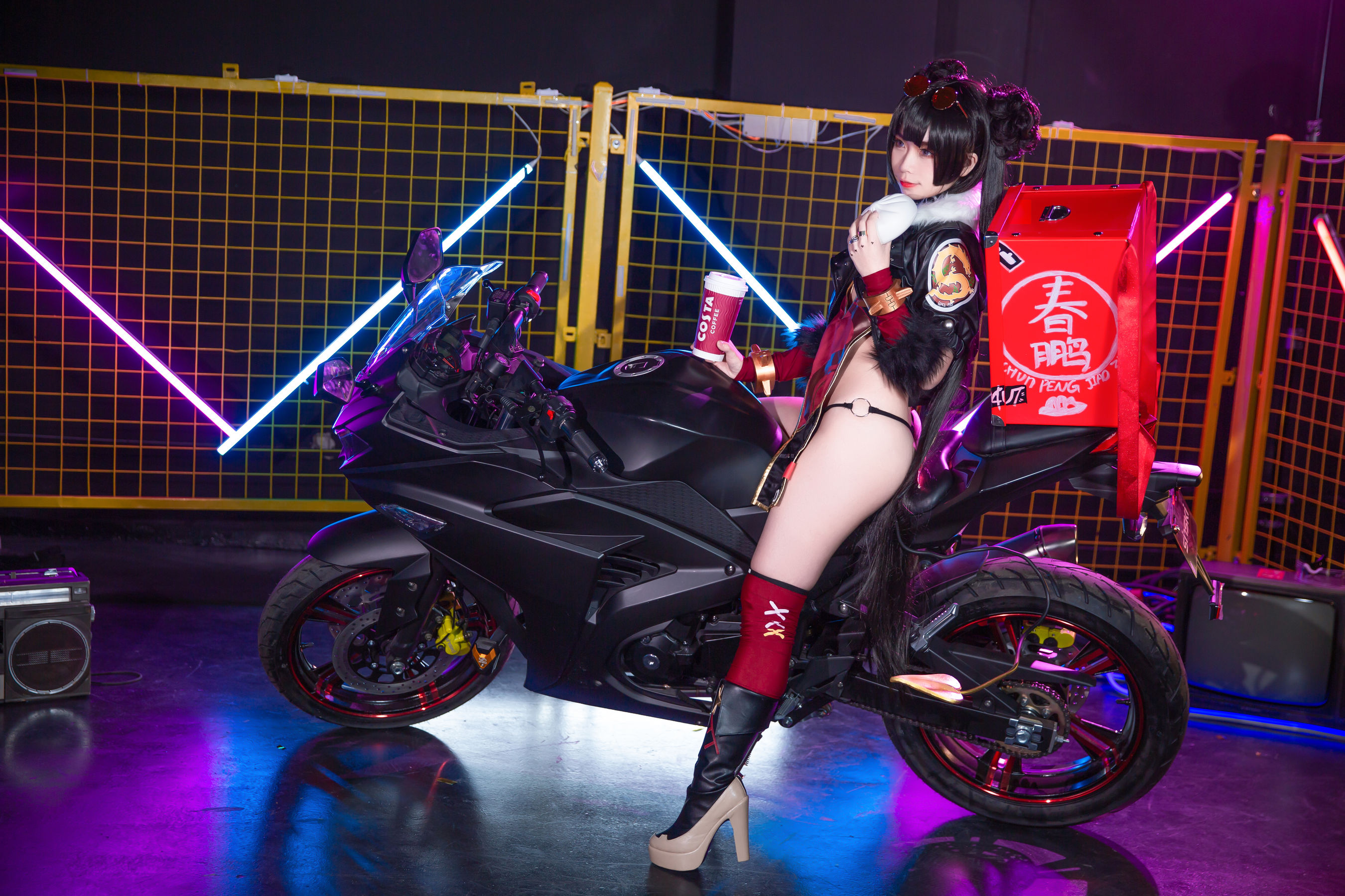 动漫博主G44不会受伤 - 春鹏饺子外卖小妹-图3