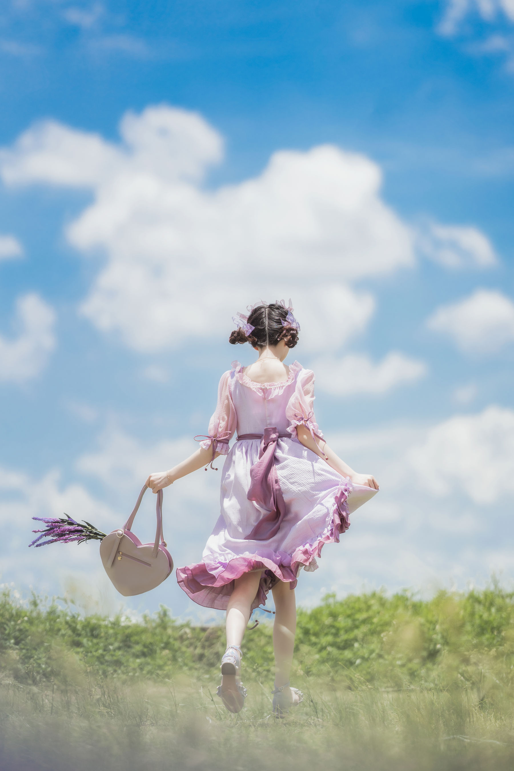 桜桃喵 - 少女之紫萱-图11