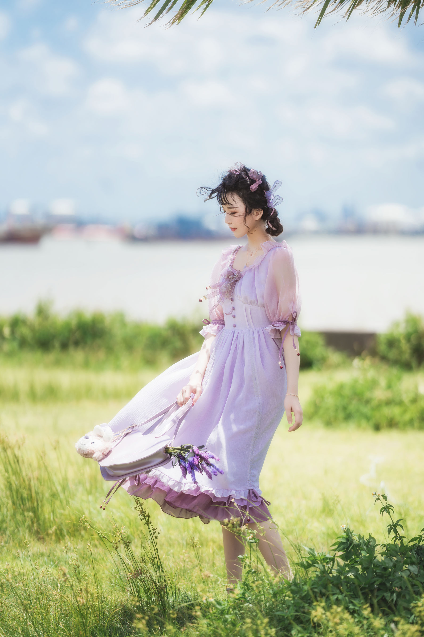 桜桃喵 - 少女之紫萱-图8