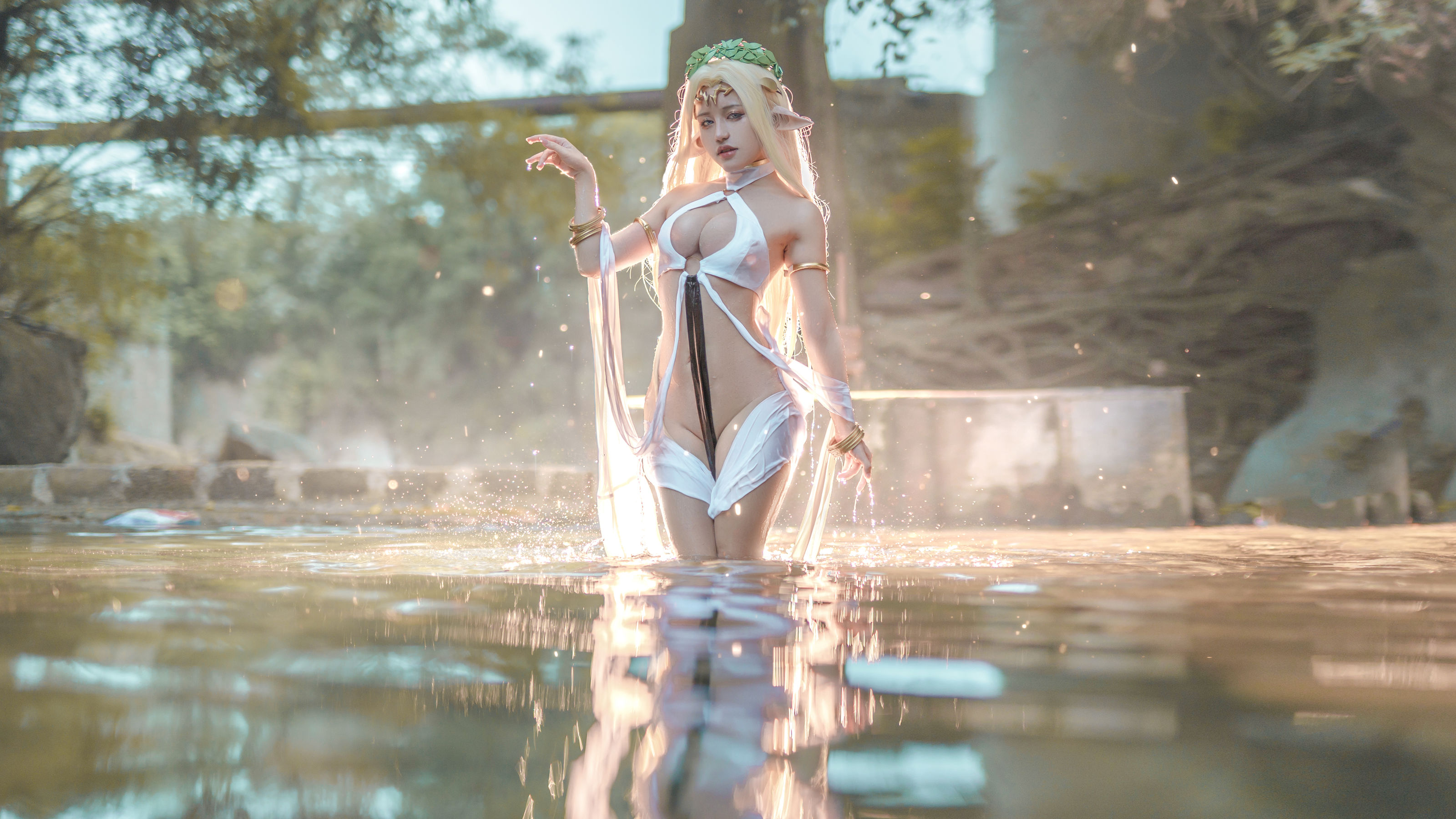 一笑芳香沁写真 - 黑兽白精灵-图34