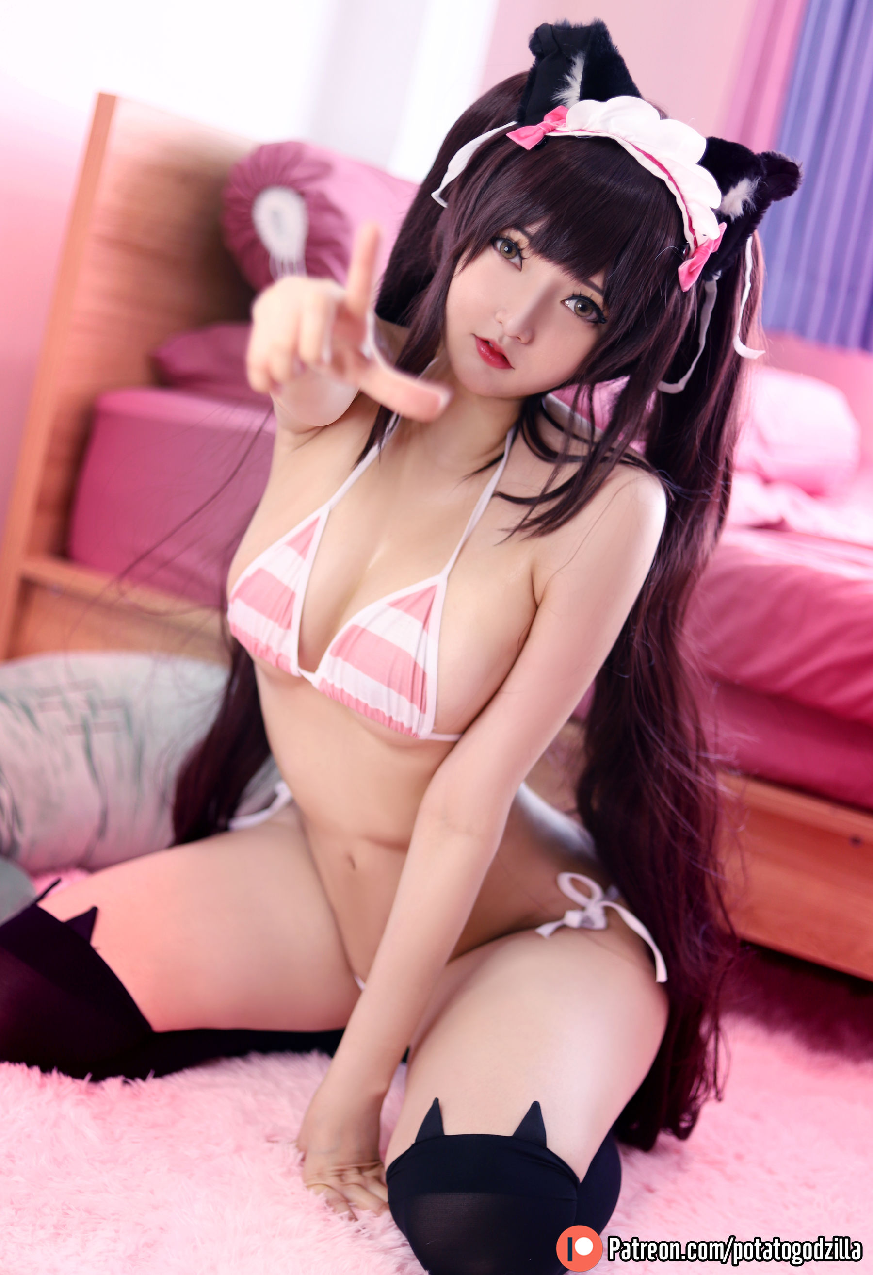 Coser小姐姐Potato Godzilla - Chocola-图23