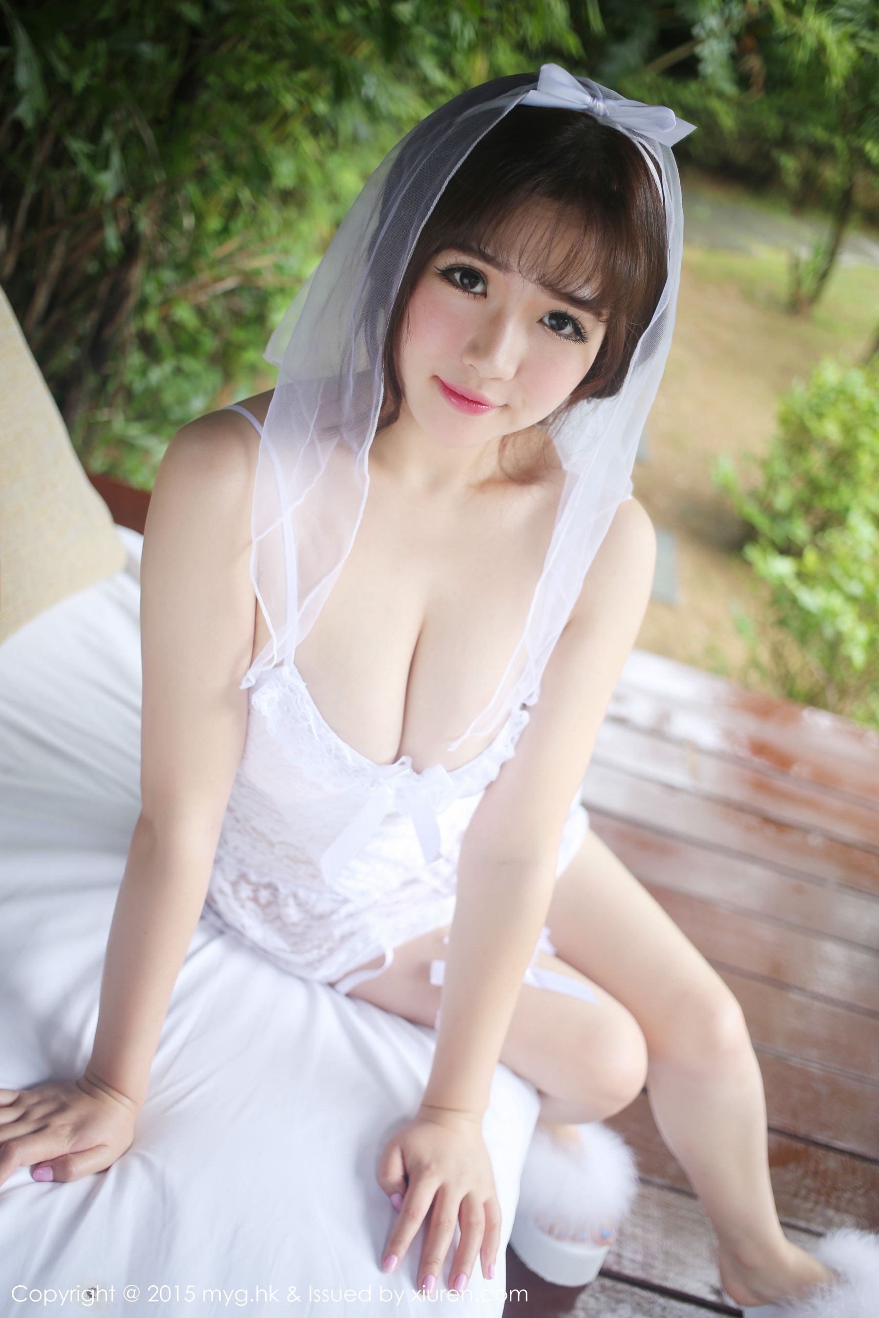 徐cake《白色婚纱系列》  Vol.165-图0