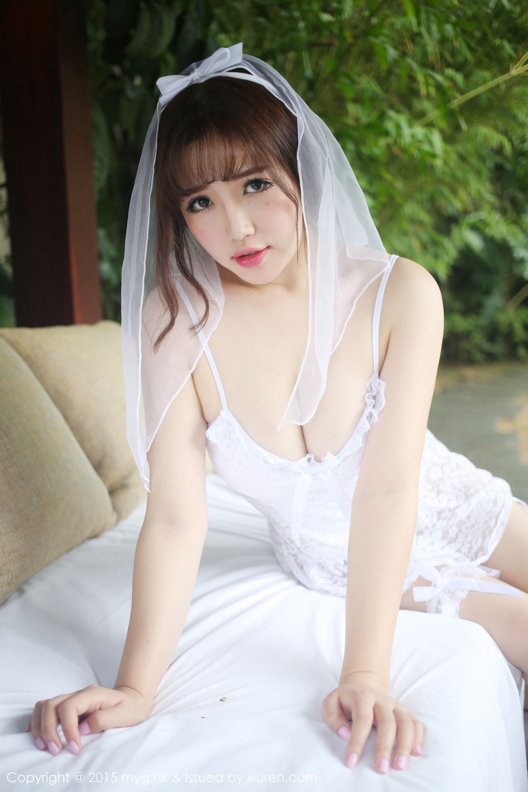 徐cake《白色婚纱系列》  Vol.165-图1