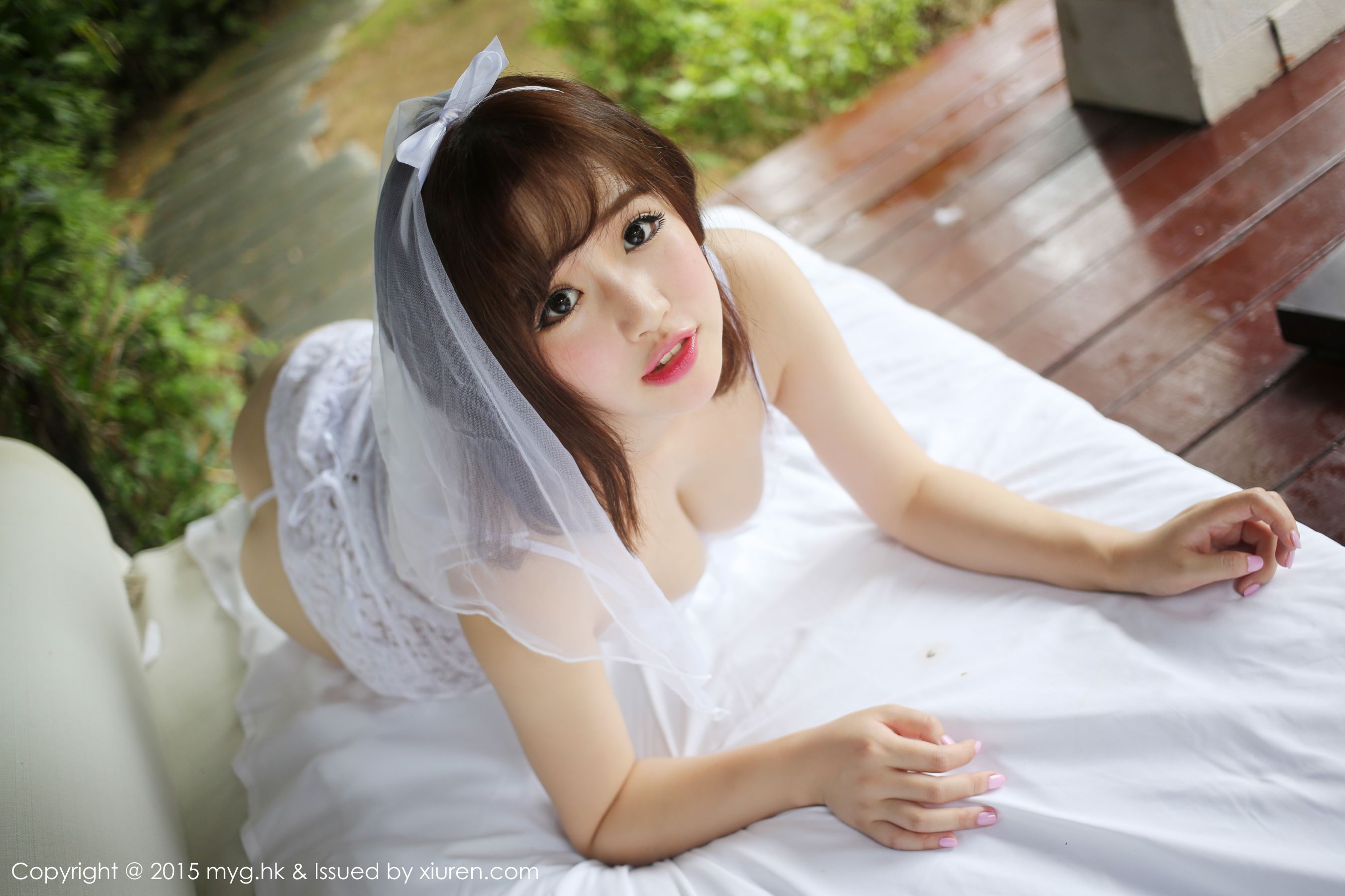 徐cake《白色婚纱系列》  Vol.165-图33