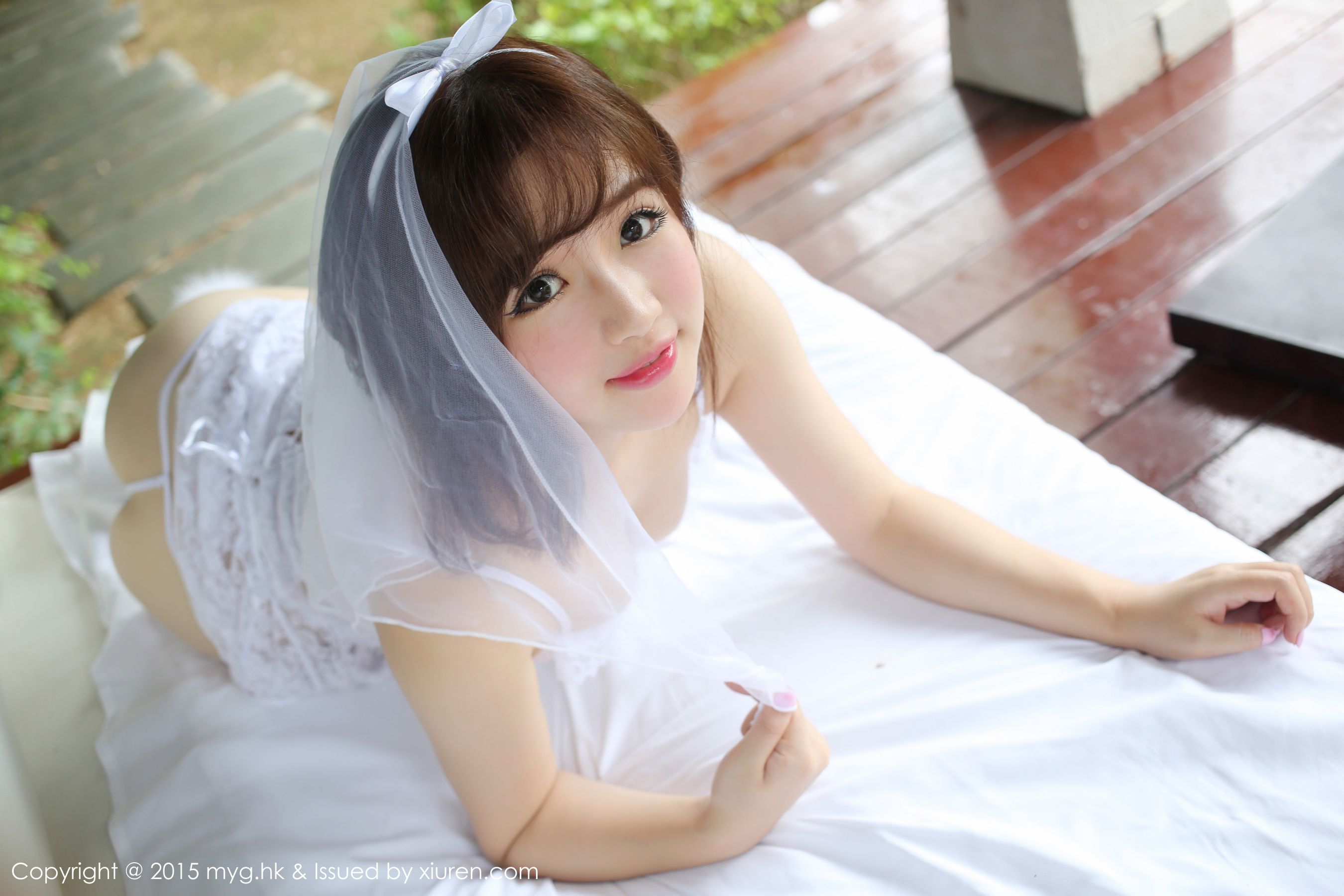 徐cake《白色婚纱系列》  Vol.165-图34