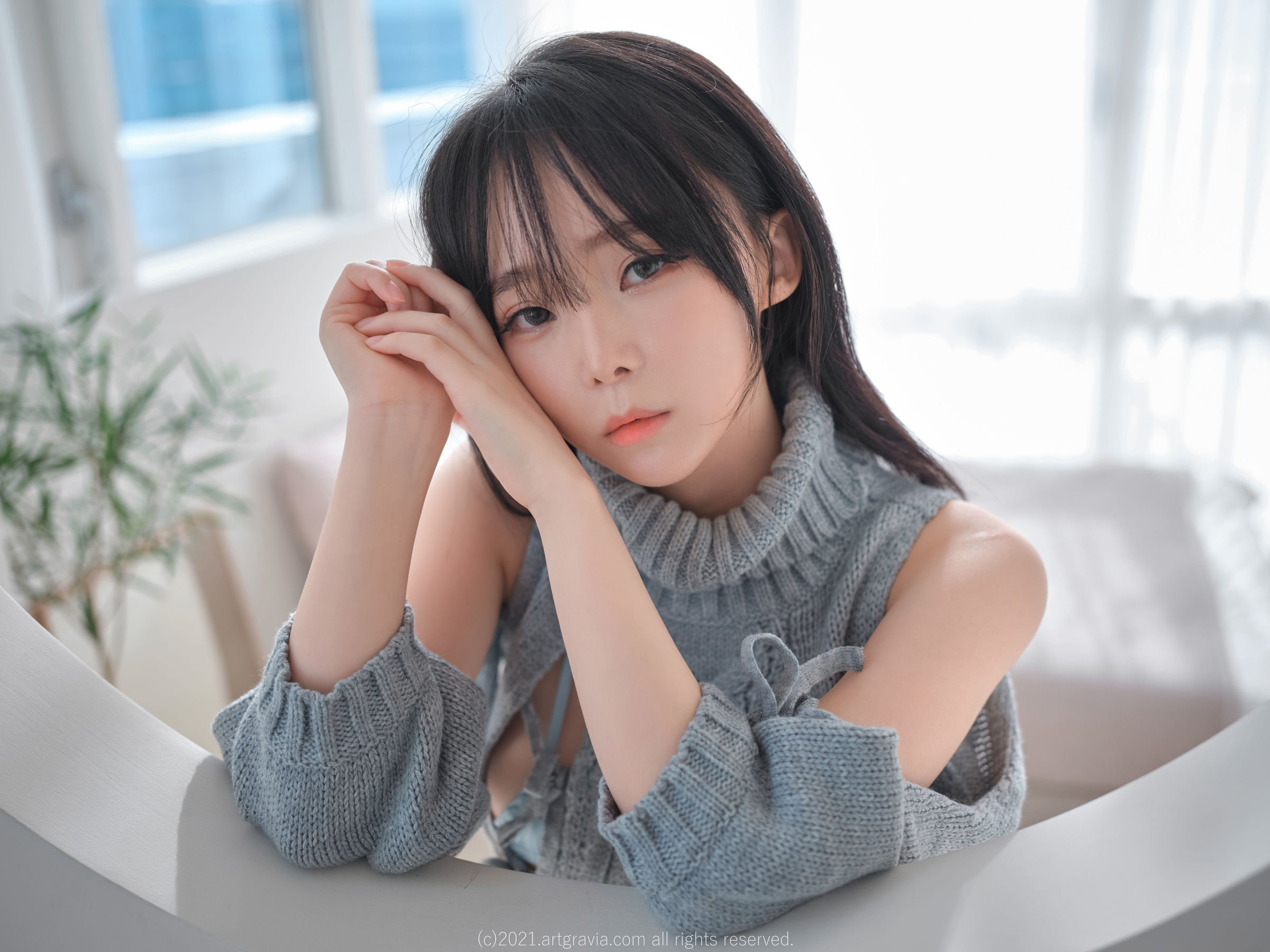 VOL.243 Ming Sunha - 漏洞毛衣+情趣内衣-图18