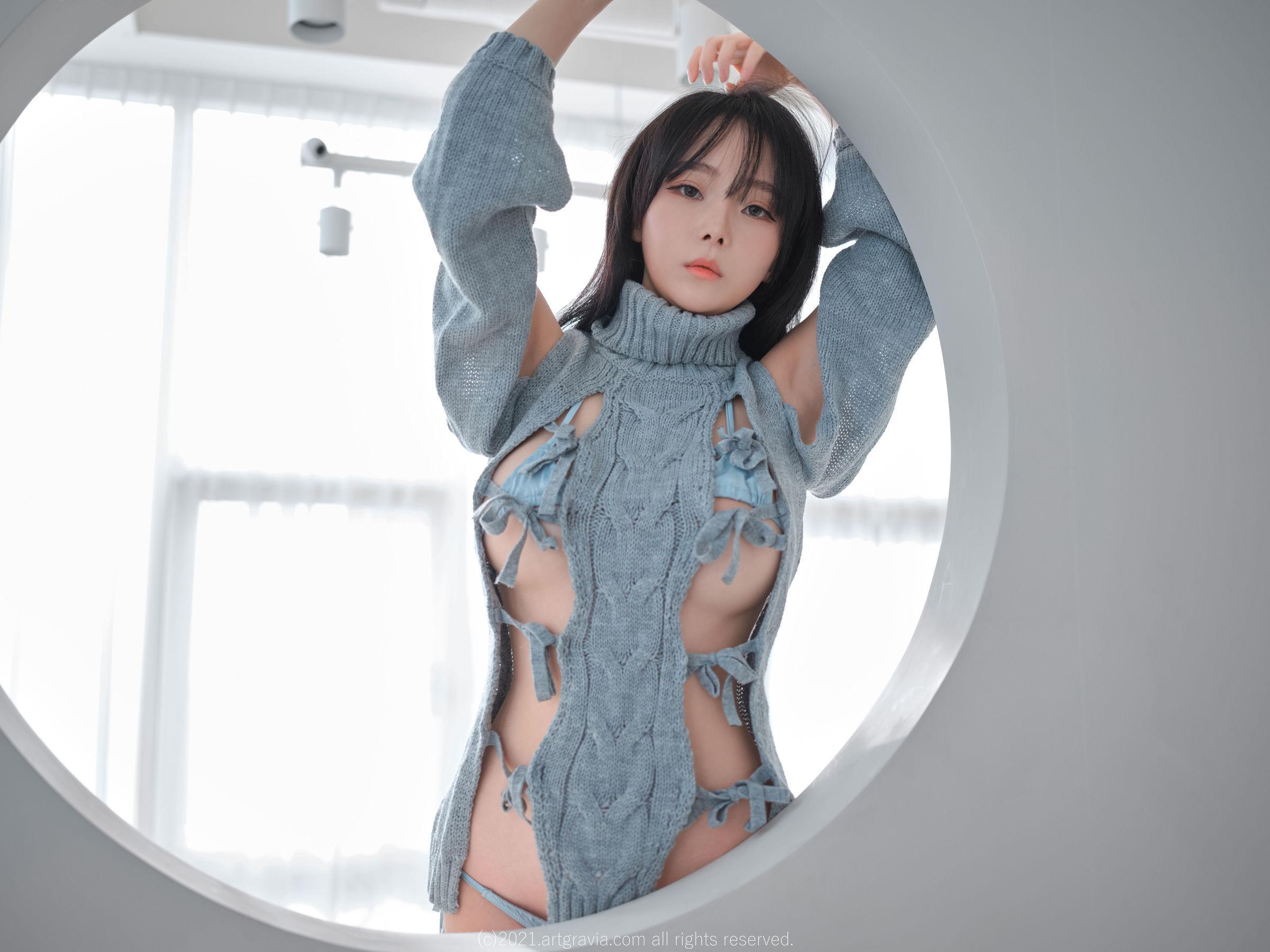 VOL.243 Ming Sunha - 漏洞毛衣+情趣内衣-图22