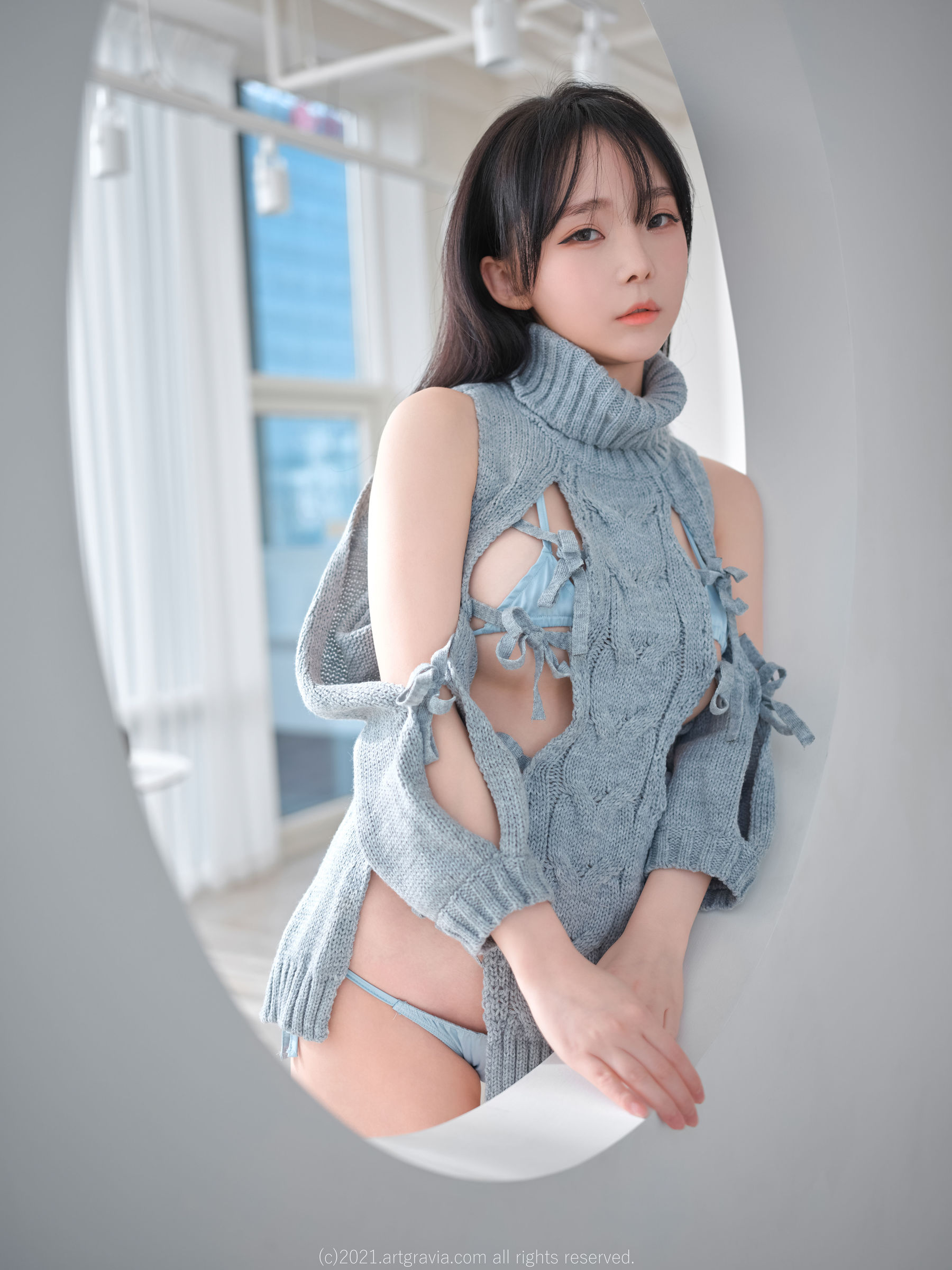 VOL.243 Ming Sunha - 漏洞毛衣+情趣内衣-图24