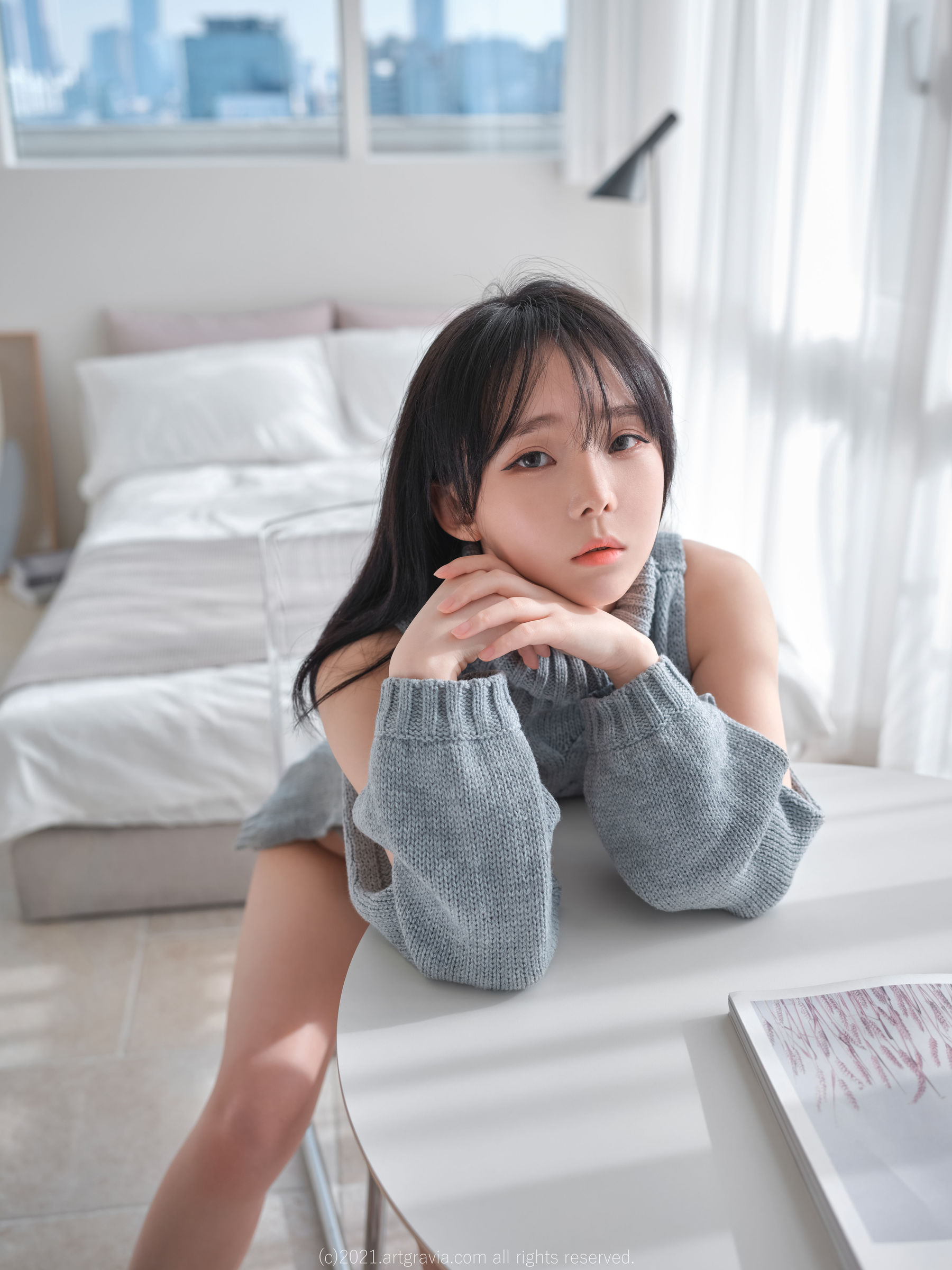 VOL.243 Ming Sunha - 漏洞毛衣+情趣内衣-图27