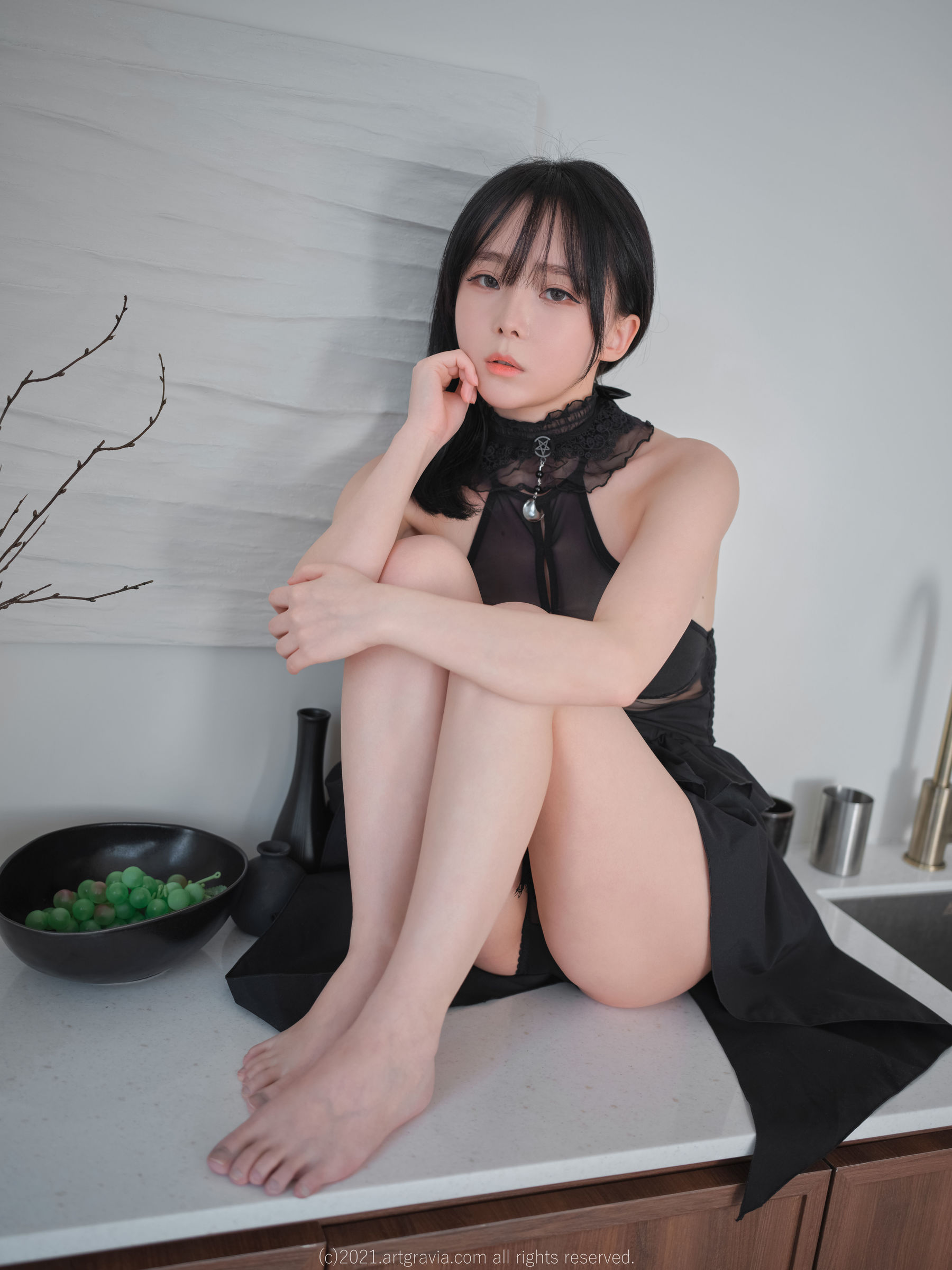 VOL.243 Ming Sunha - 漏洞毛衣+情趣内衣-图43