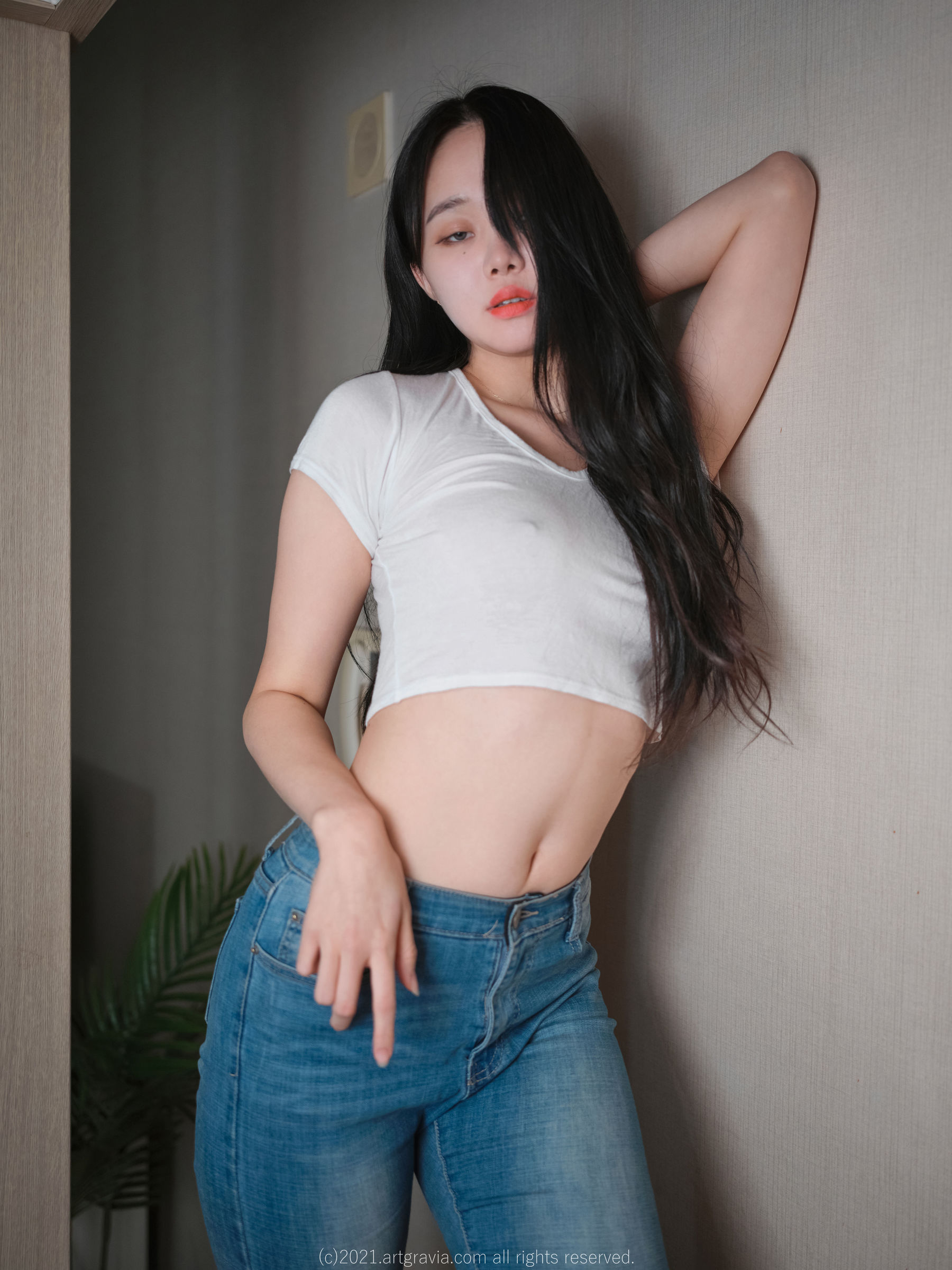VOL.244 Inah - 紧身牛仔裤的诱惑-图11