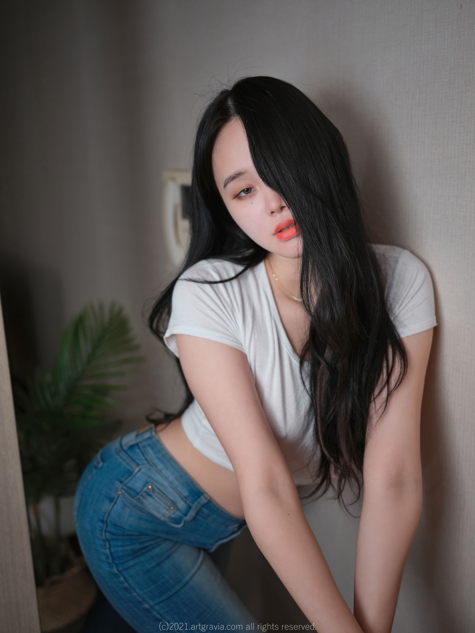 VOL.244 Inah - 紧身牛仔裤的诱惑-图12