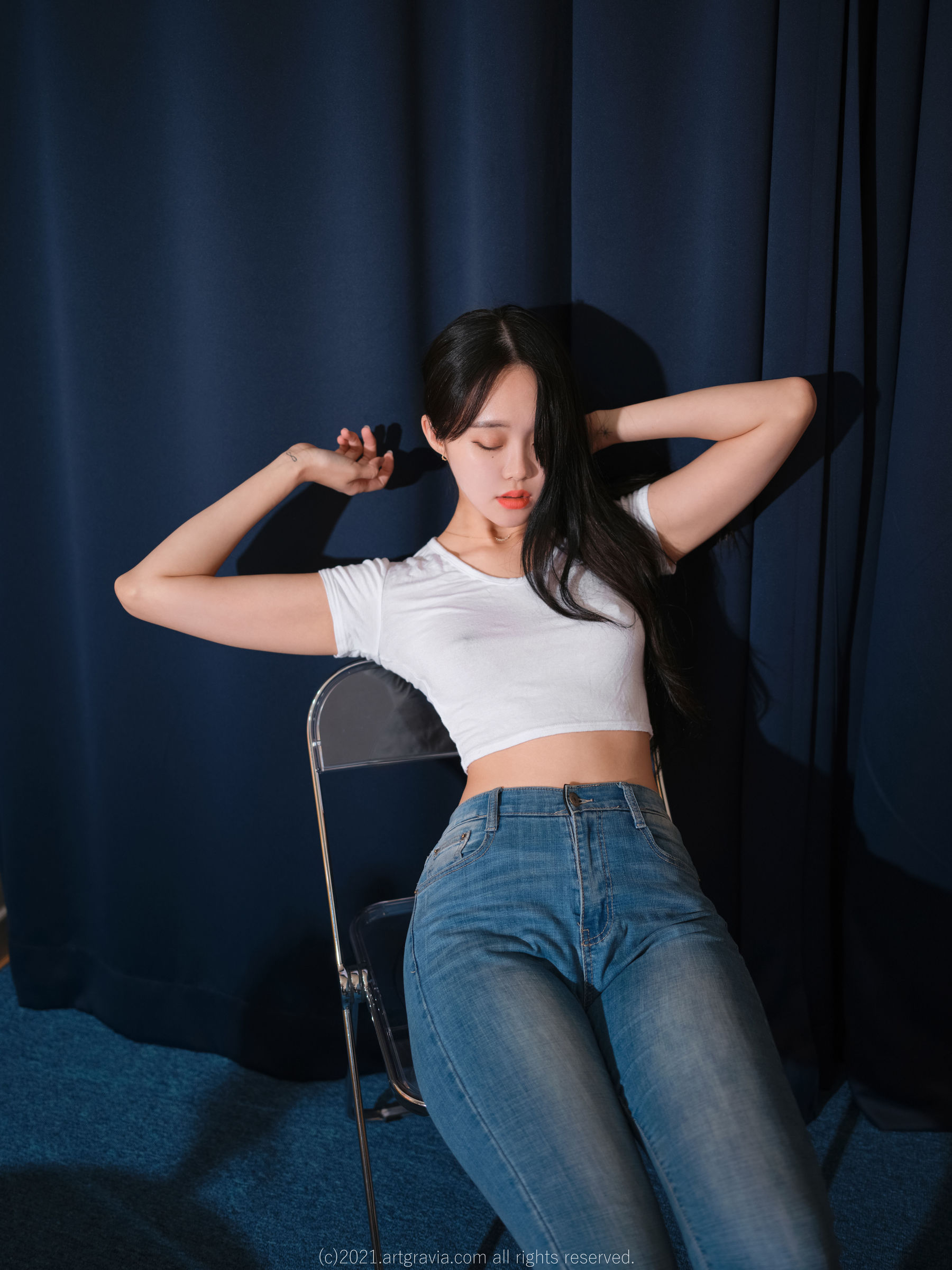 VOL.244 Inah - 紧身牛仔裤的诱惑-图2