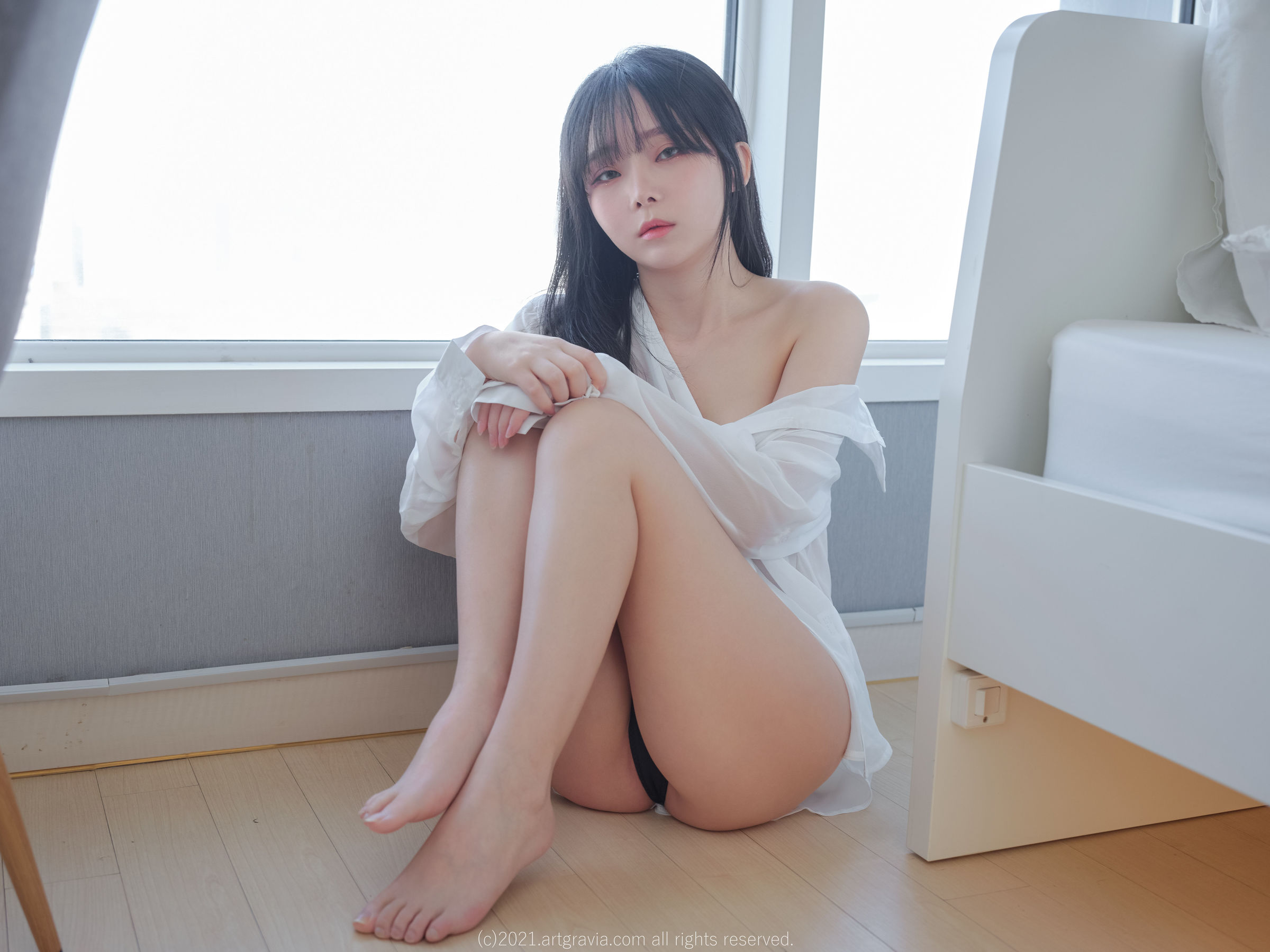 VOL.261 Ming Sunha - 白衬衫女友居家诱惑-图10