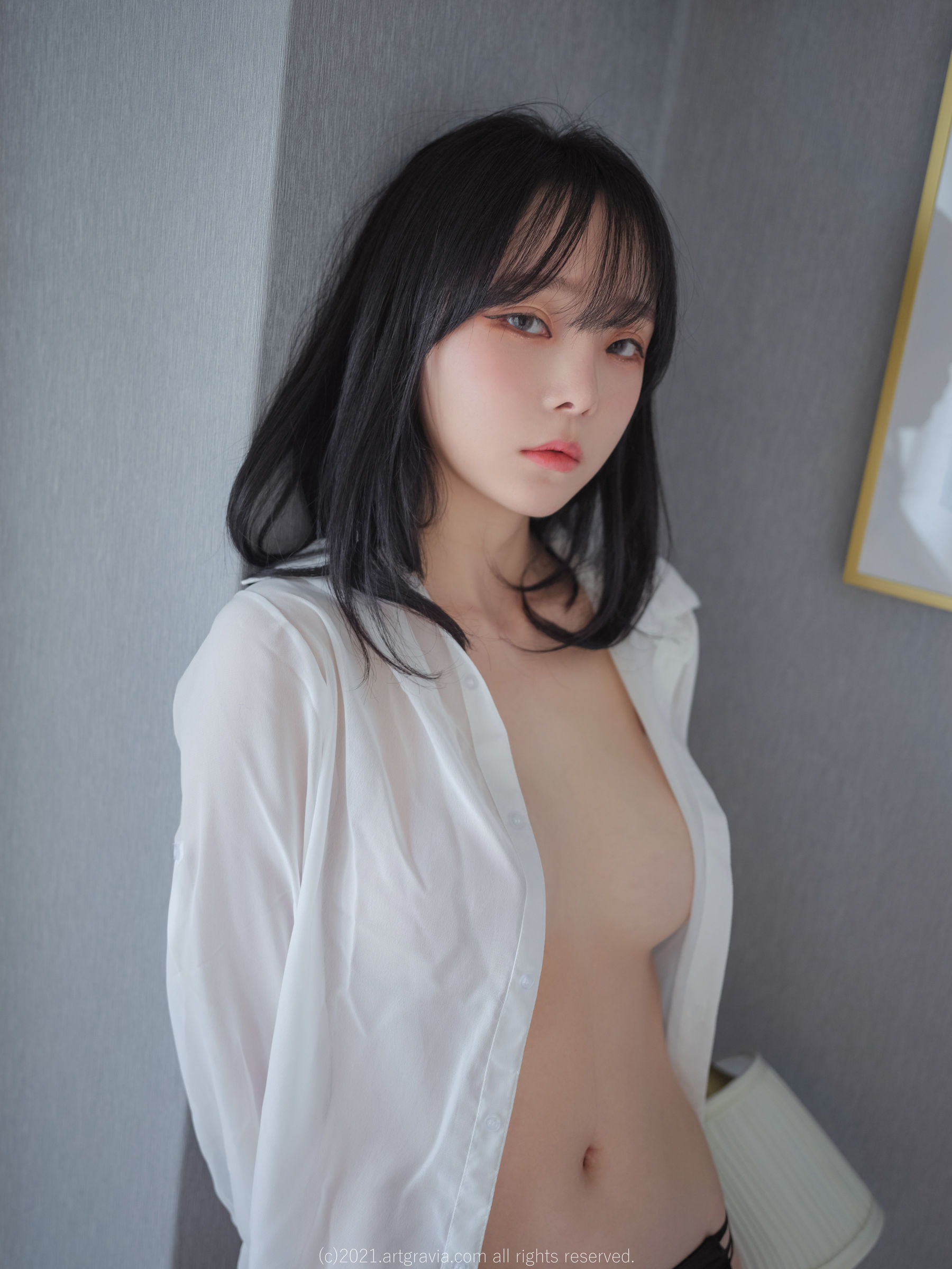 VOL.261 Ming Sunha - 白衬衫女友居家诱惑-图17