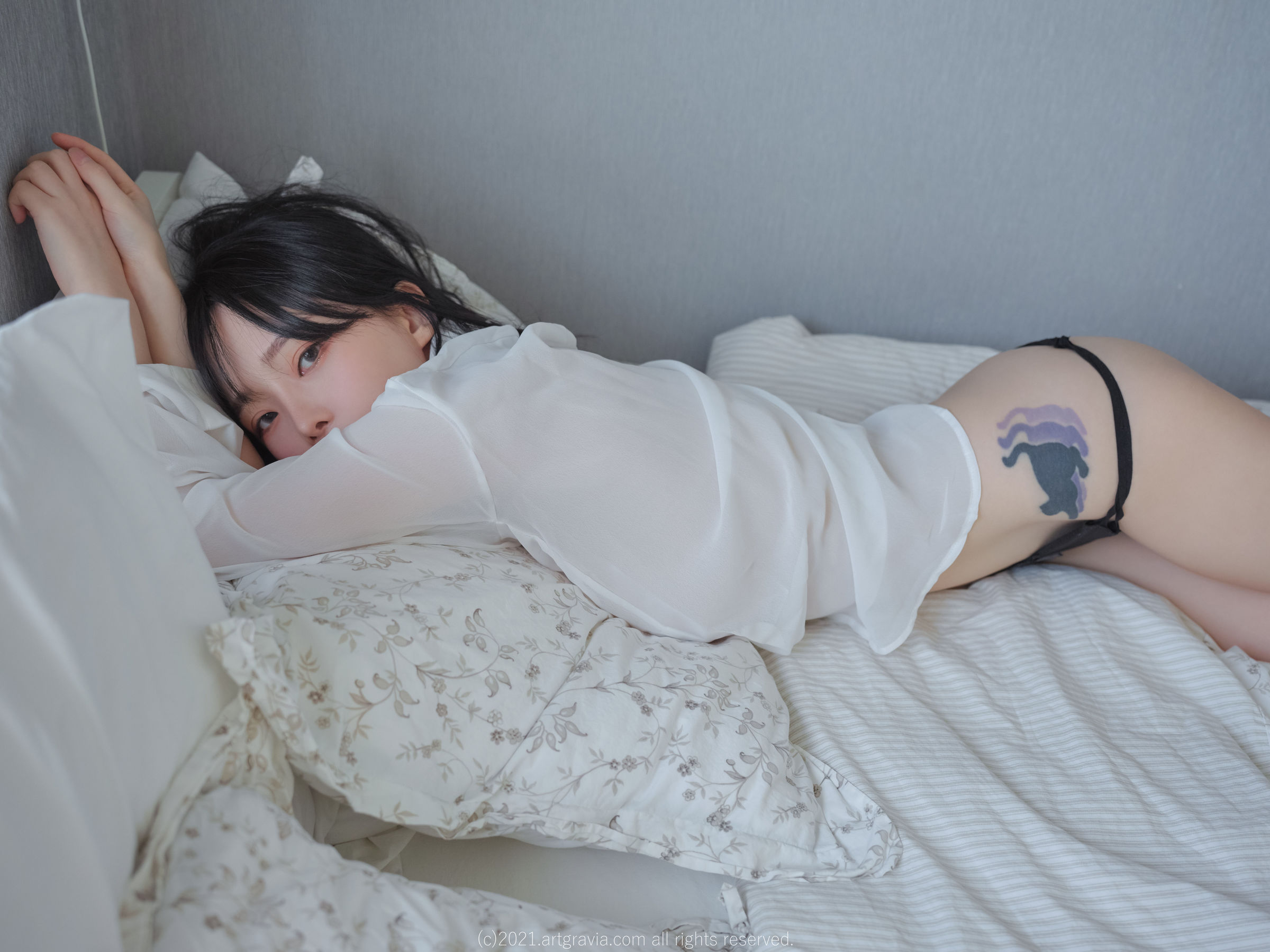 VOL.261 Ming Sunha - 白衬衫女友居家诱惑-图31