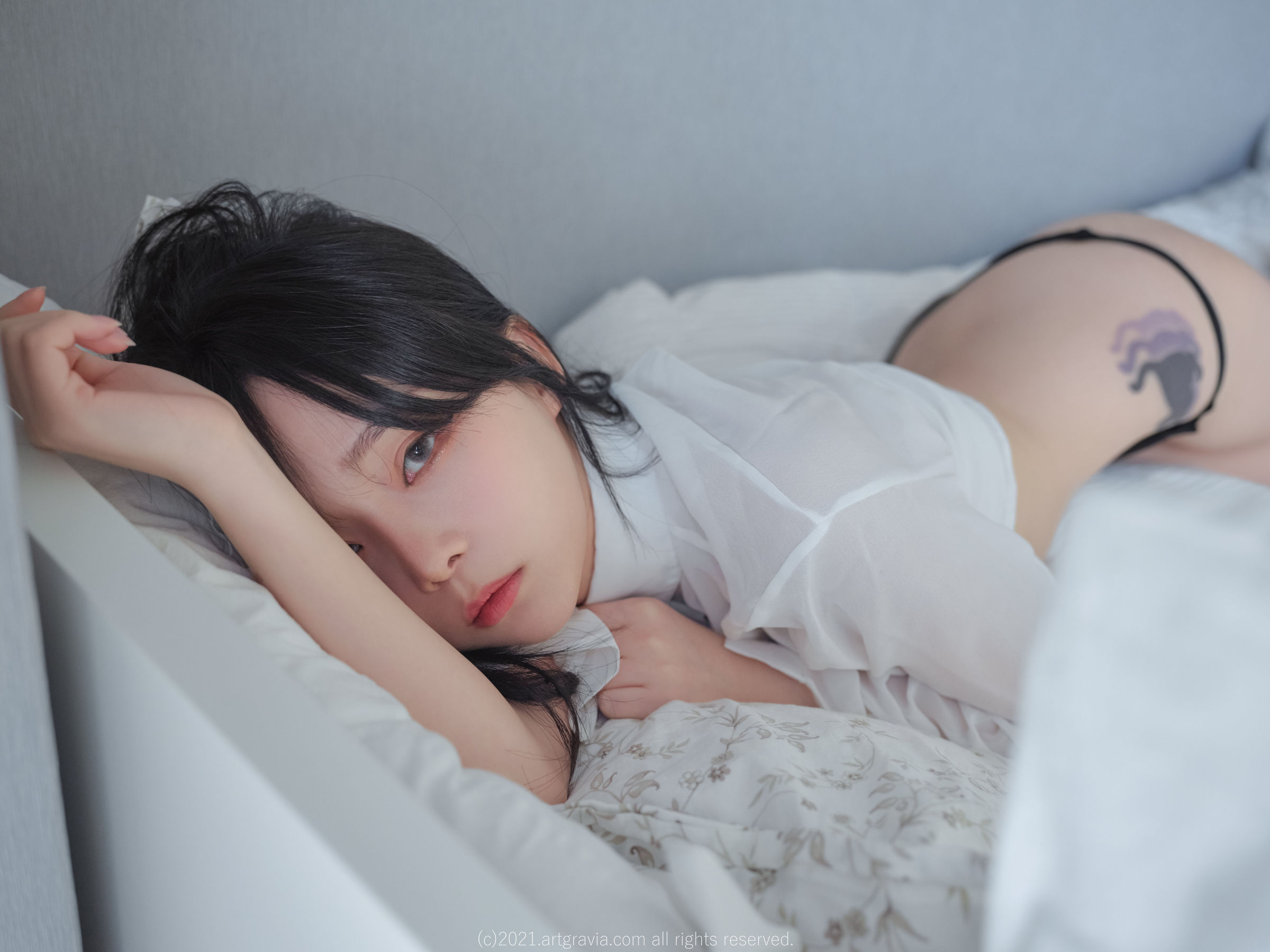 VOL.261 Ming Sunha - 白衬衫女友居家诱惑-图32
