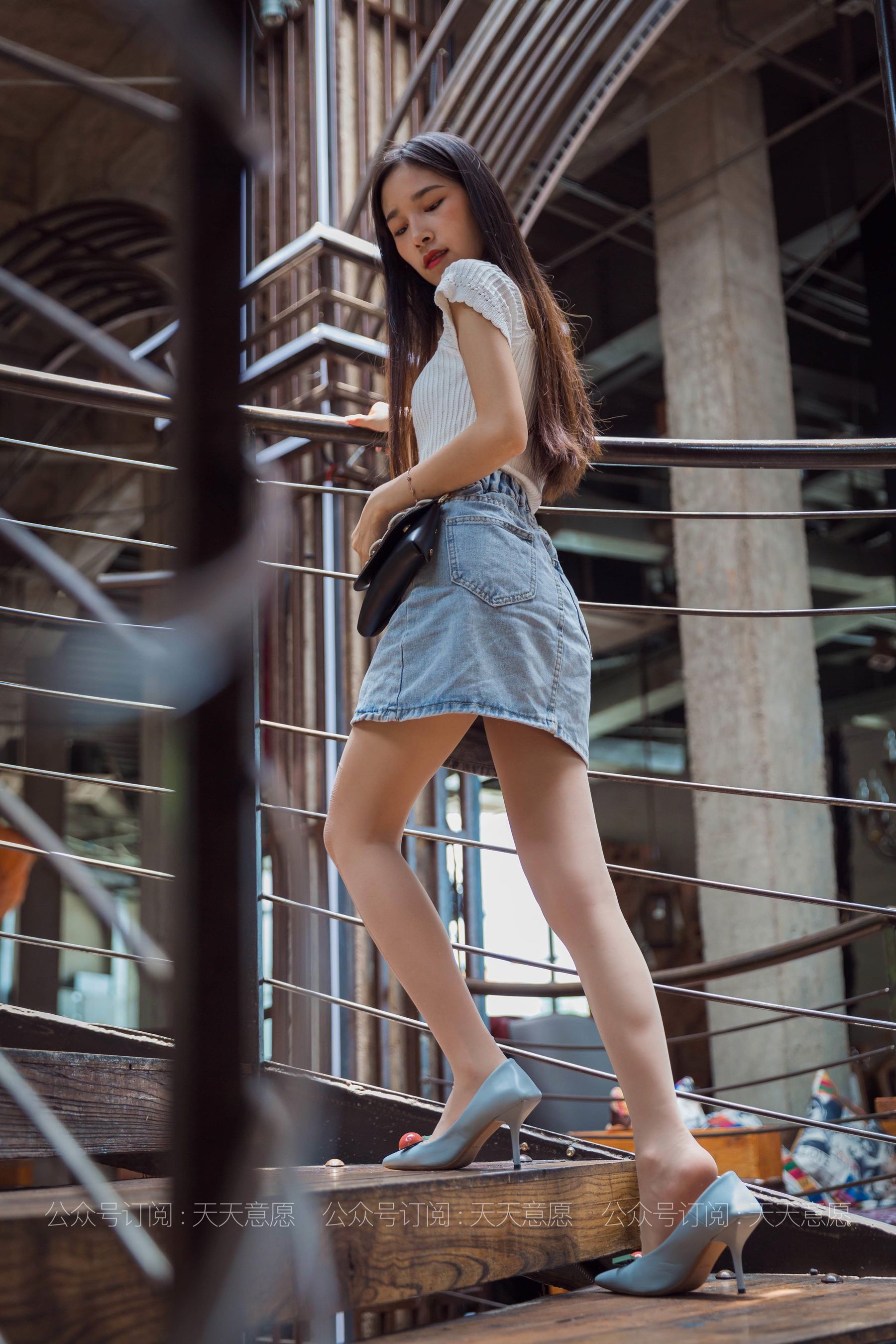 丝享家 792：美子《玩滑滑梯》-图46