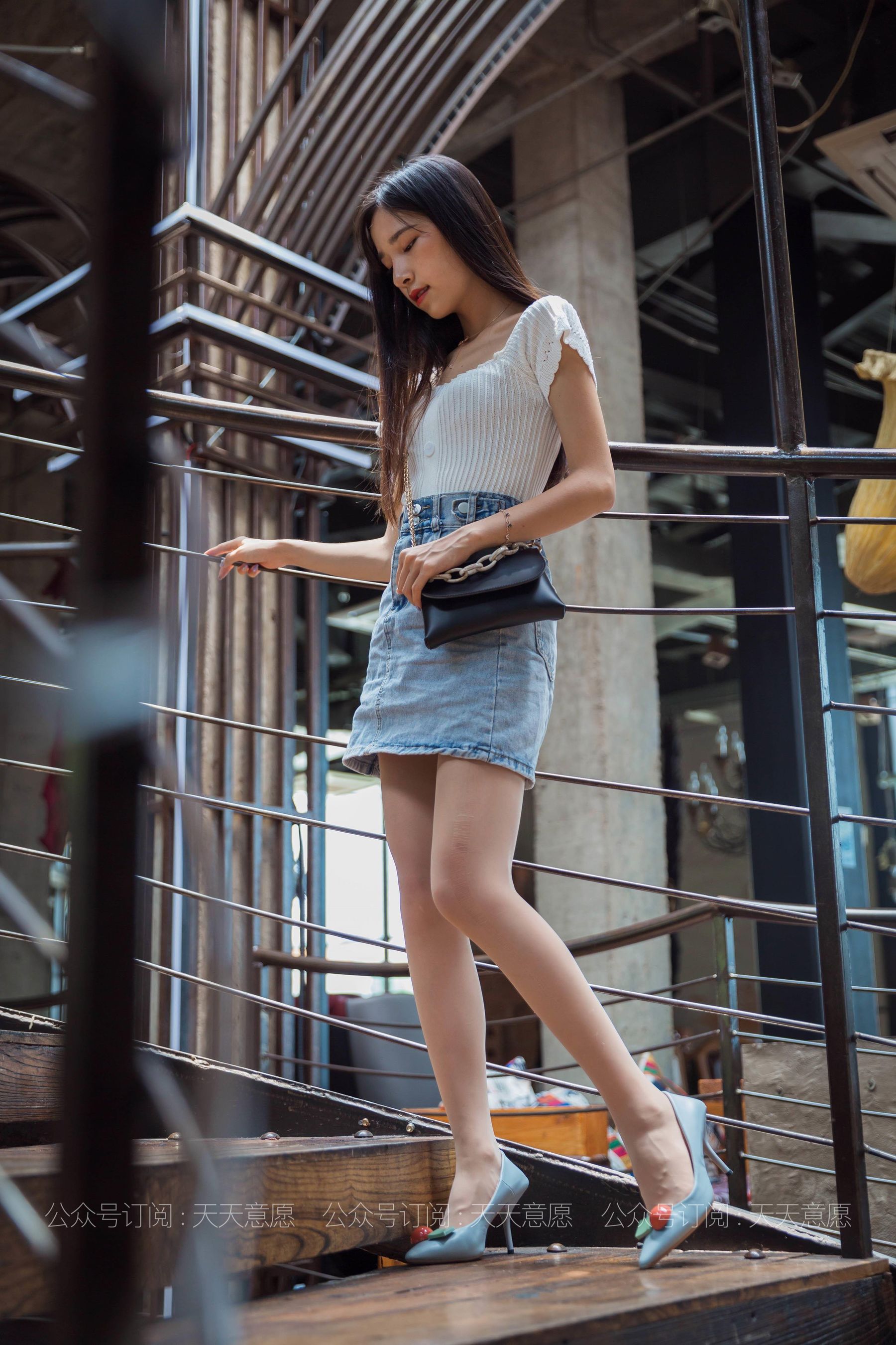 丝享家 792：美子《玩滑滑梯》-图48