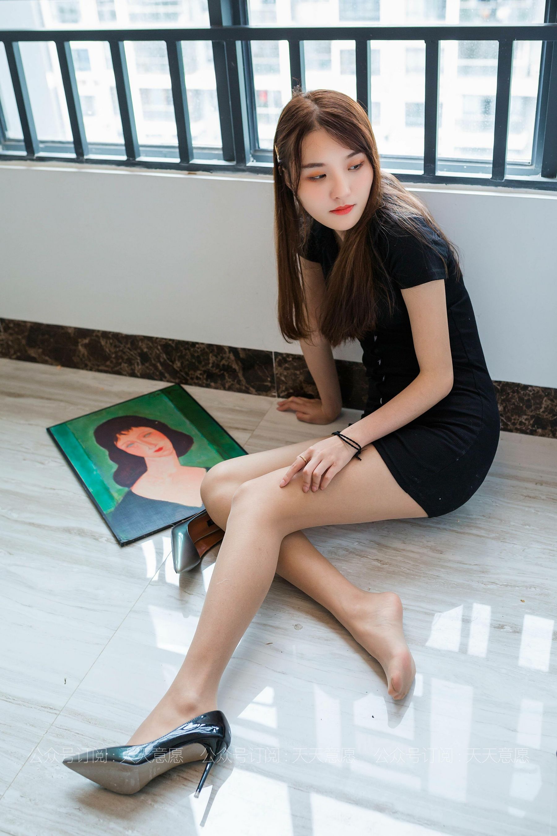 丝享家 795：婉苹《甜美女画家》-图80