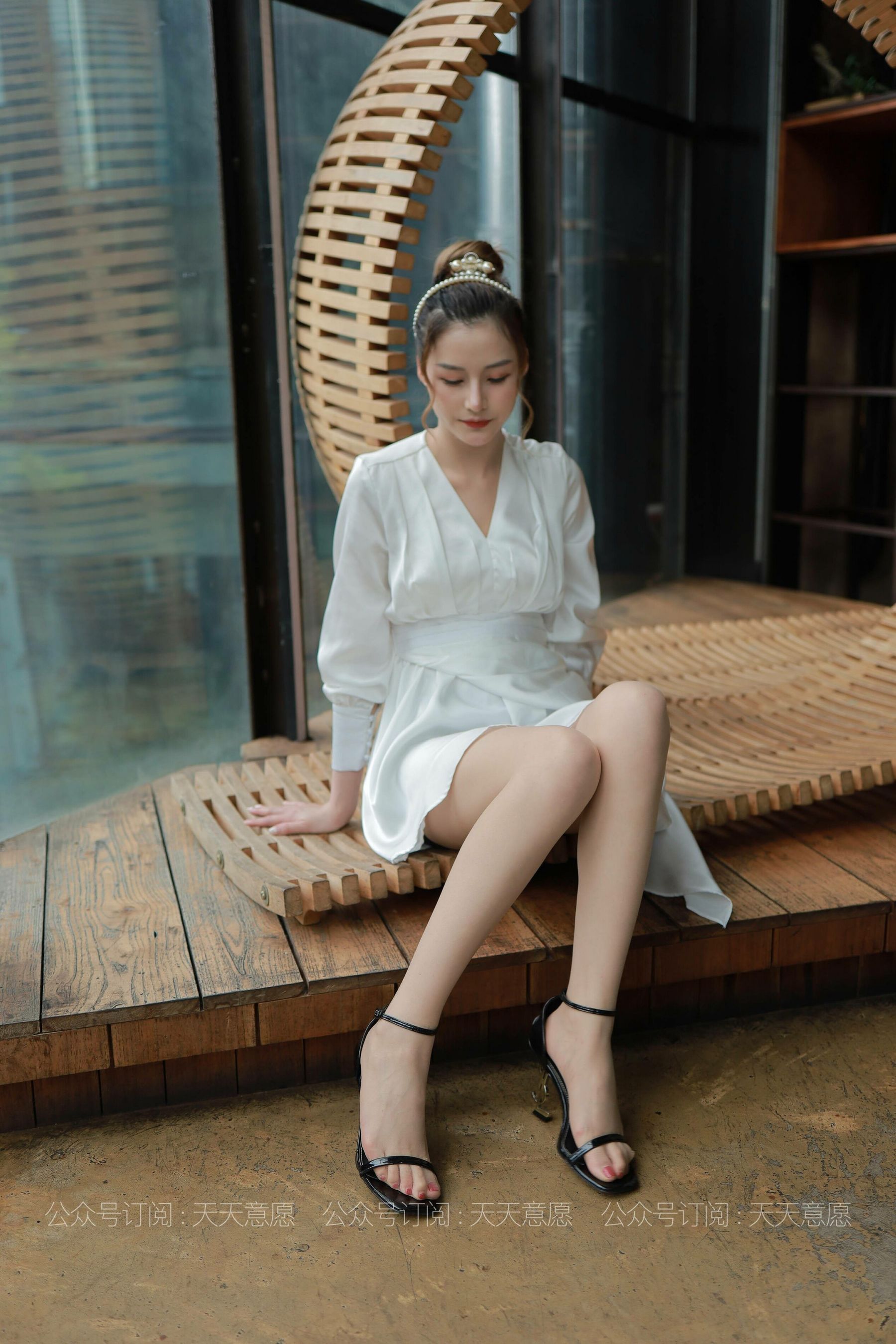 丝享家 800：九妹《法式连衣裙》-图2