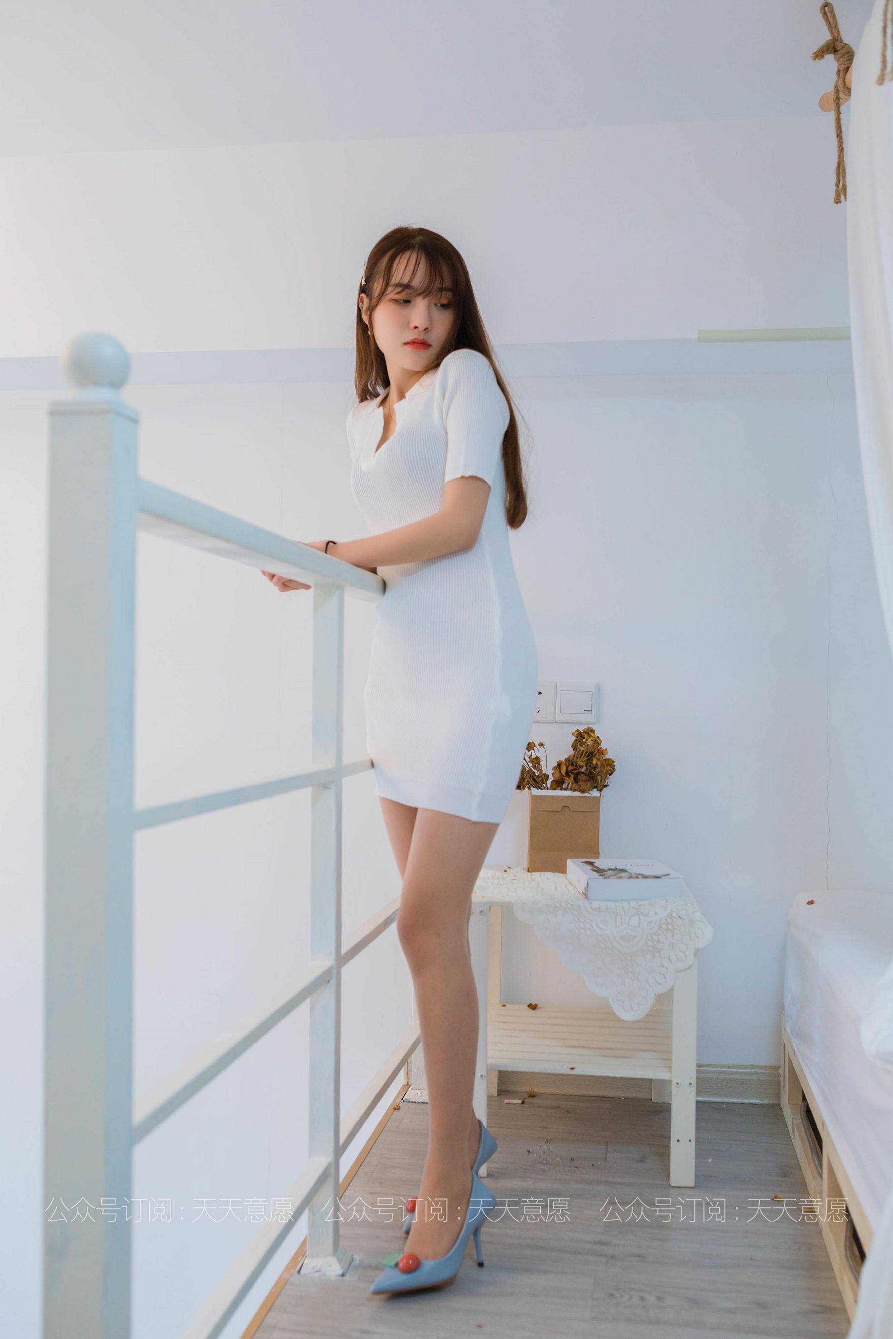 丝享家 801：婉苹《自愈系白色玫瑰》-图77