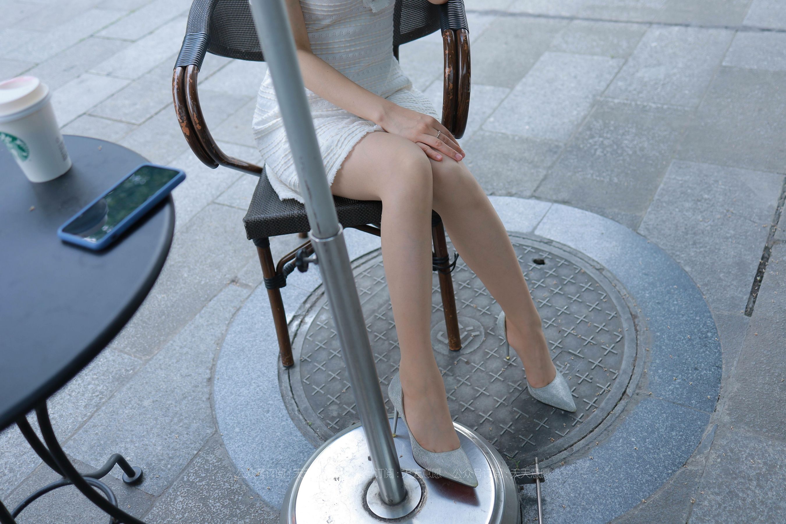 丝享家 814：小婕《肉丝白裙俏佳人》-图42