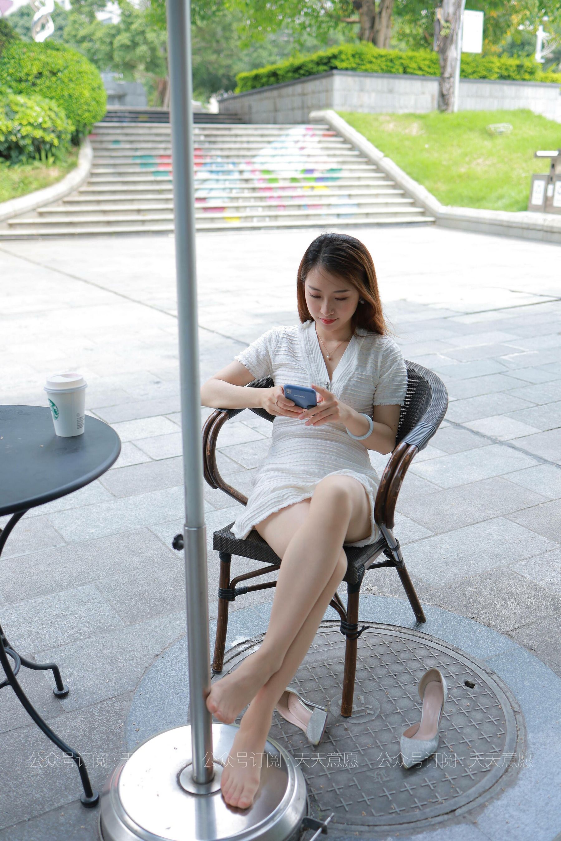 丝享家 814：小婕《肉丝白裙俏佳人》-图56