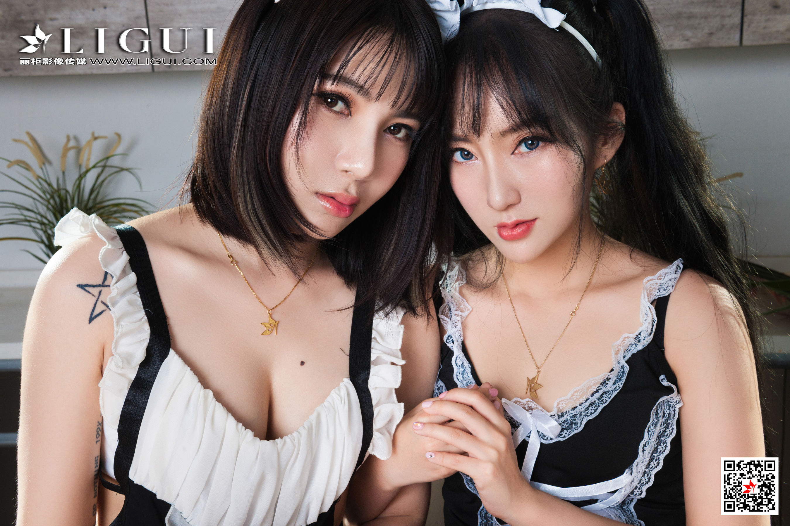 网络丽人 Model 小七&汐汐-图30