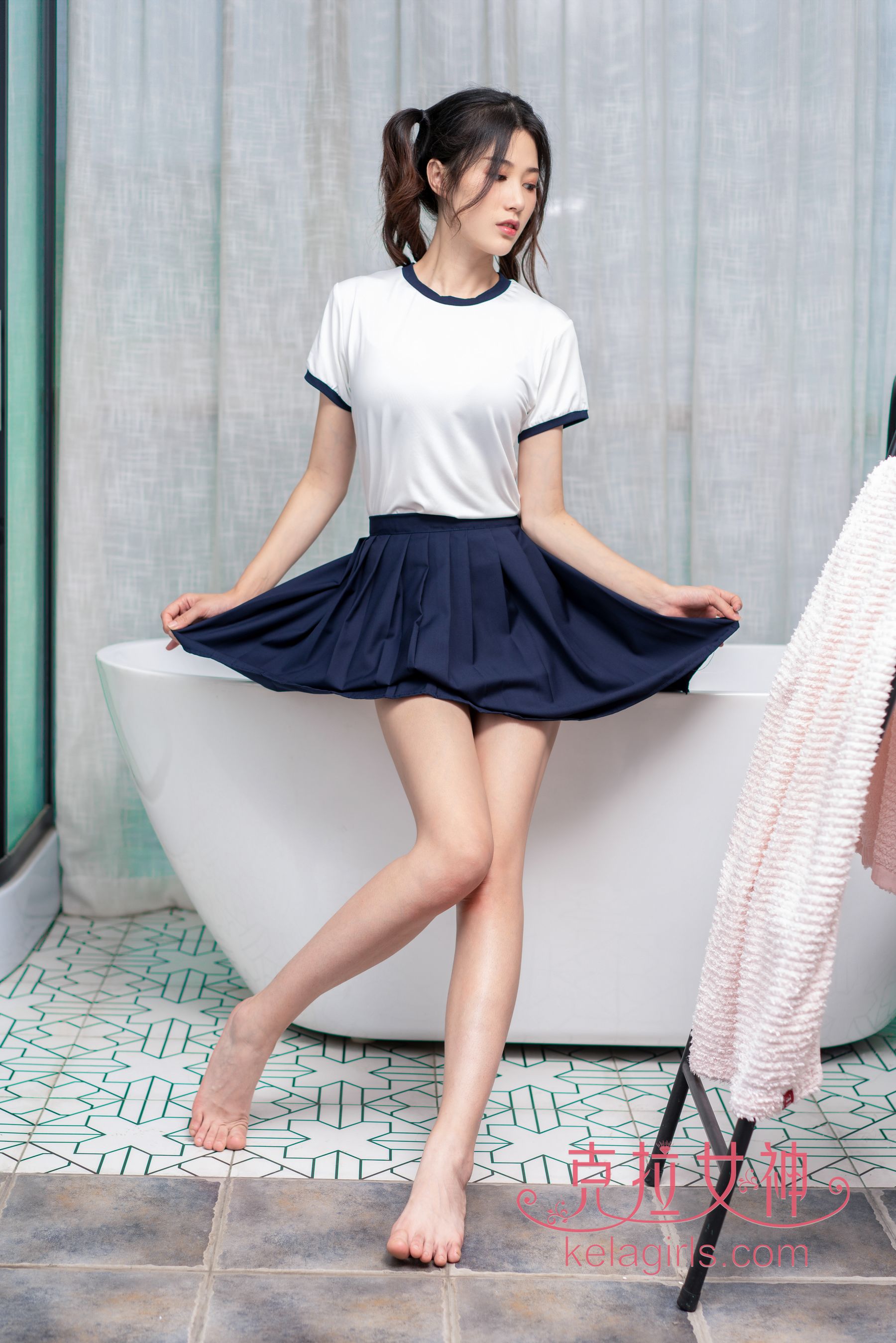 苏棠 学妹の蕾丝T裤-图6