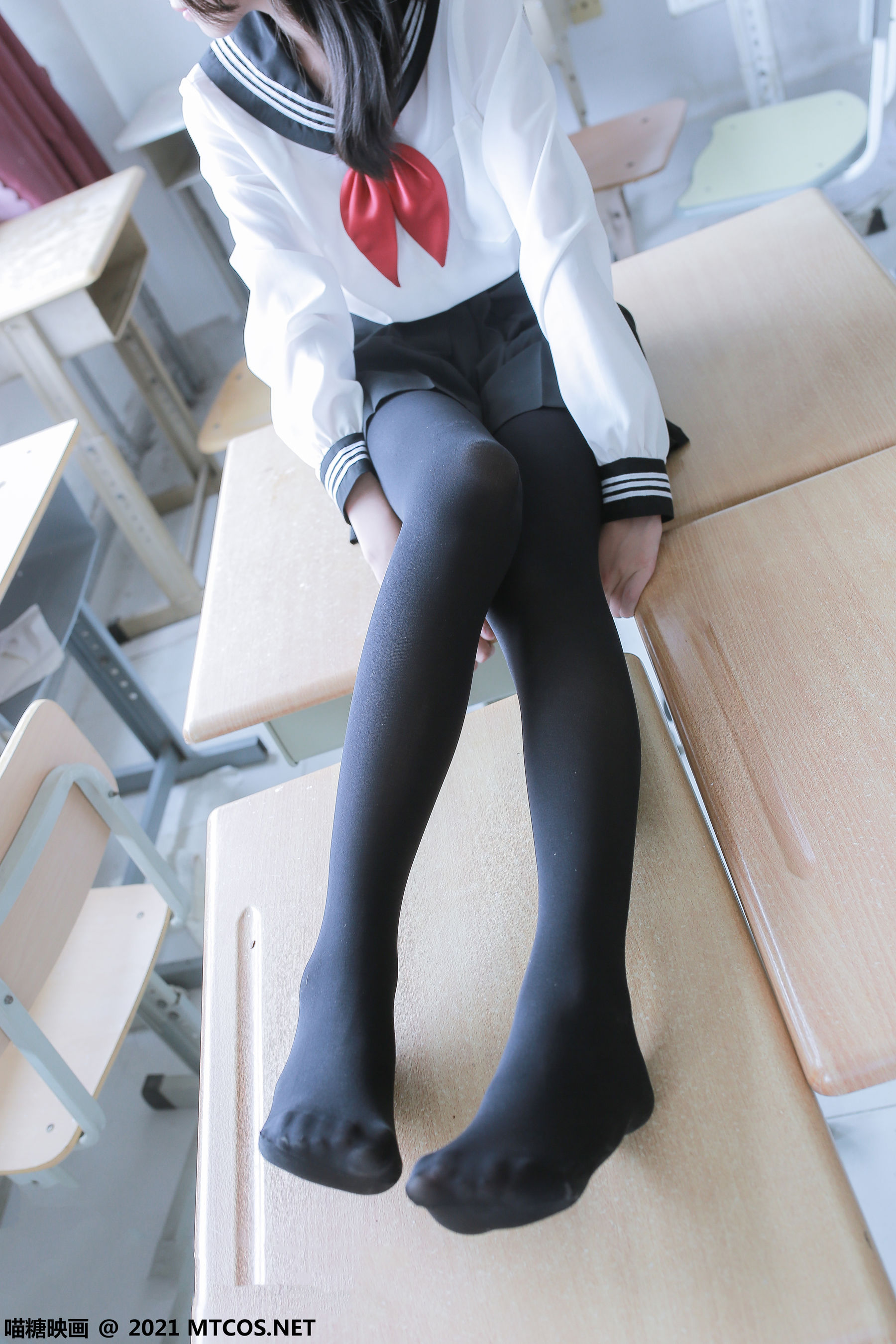 VOL.429 黑丝JK-图17