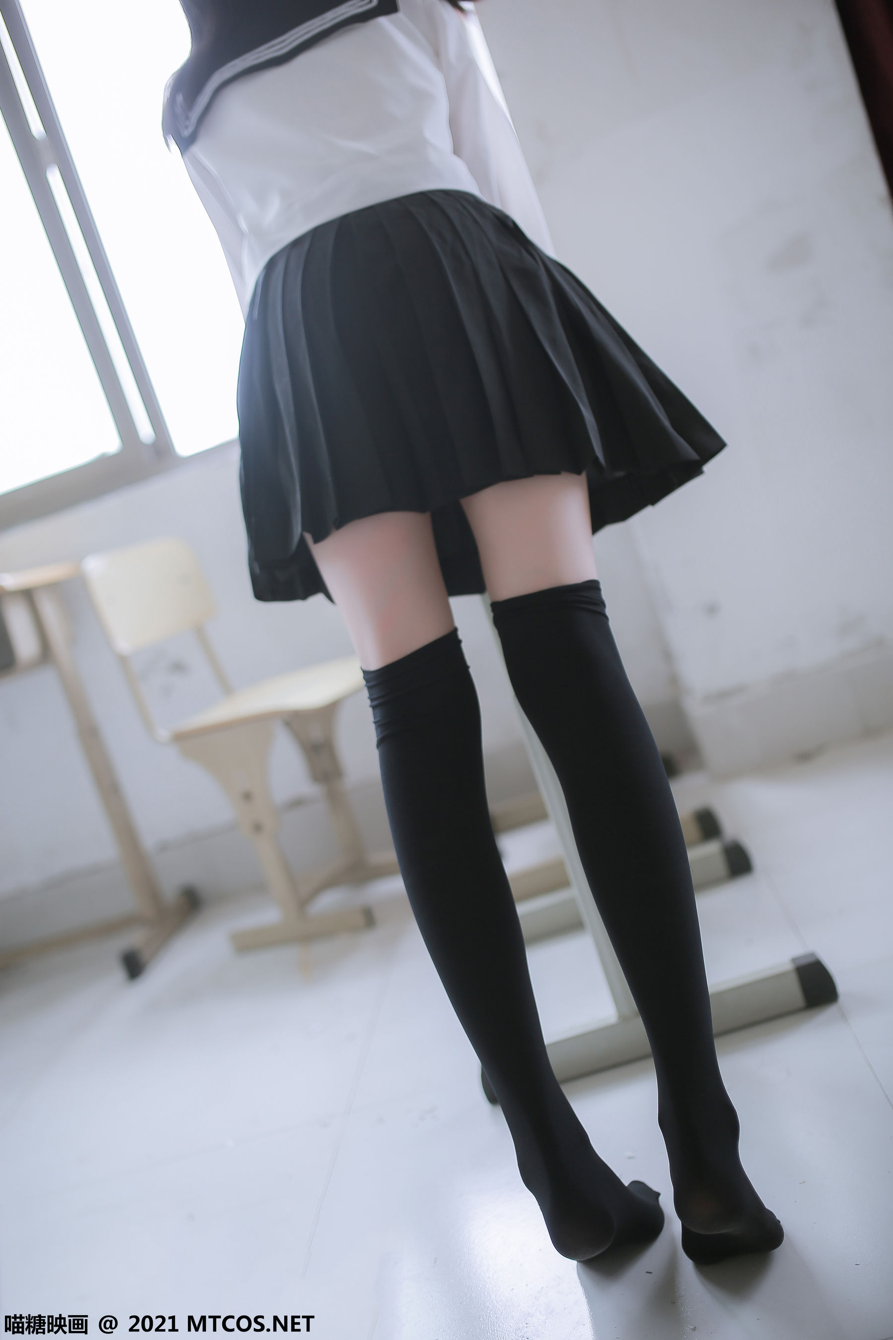 VOL.429 黑丝JK-图8