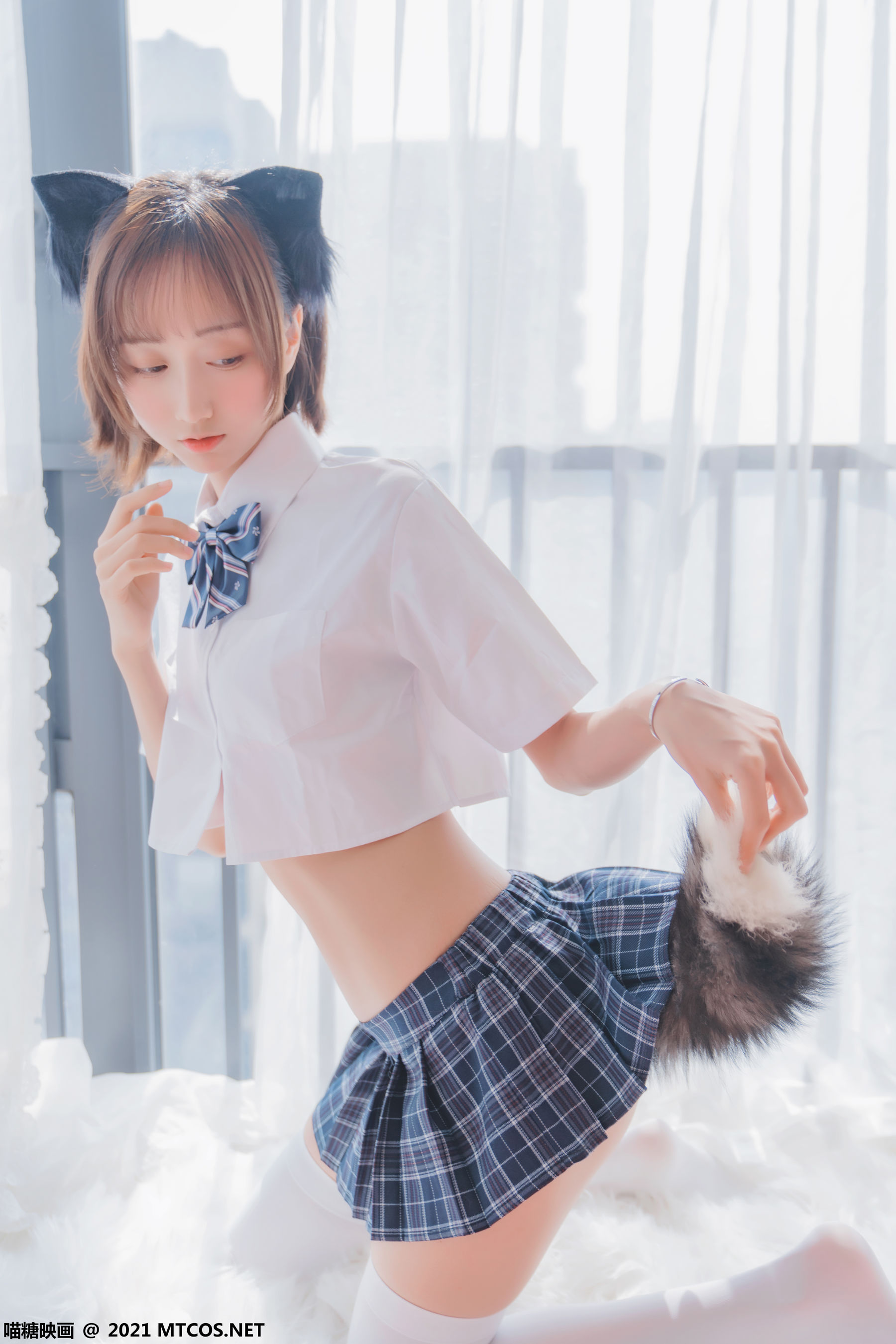 VOL.436 猫儿少女-图0