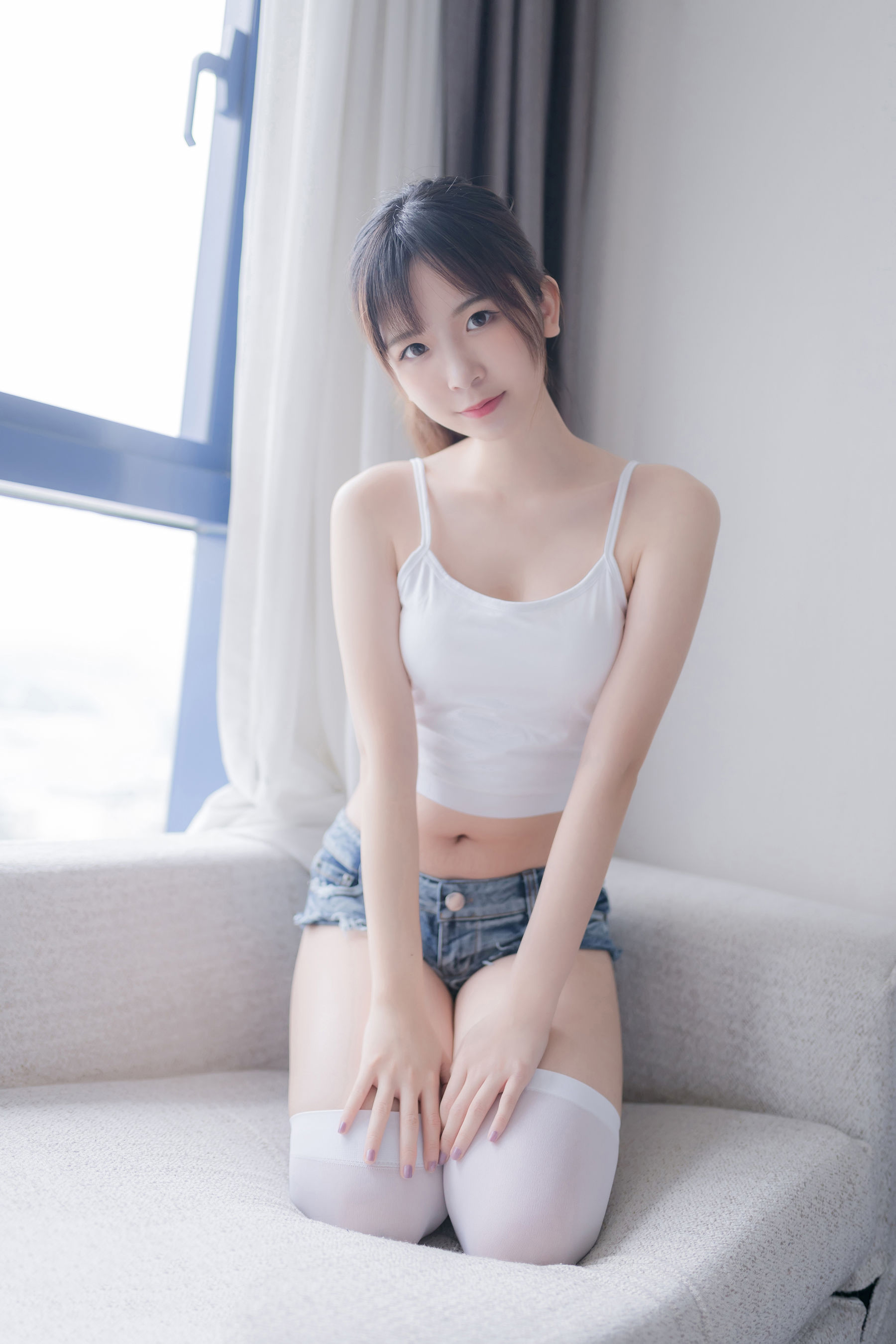 VOL.442 吊带热裤-图9