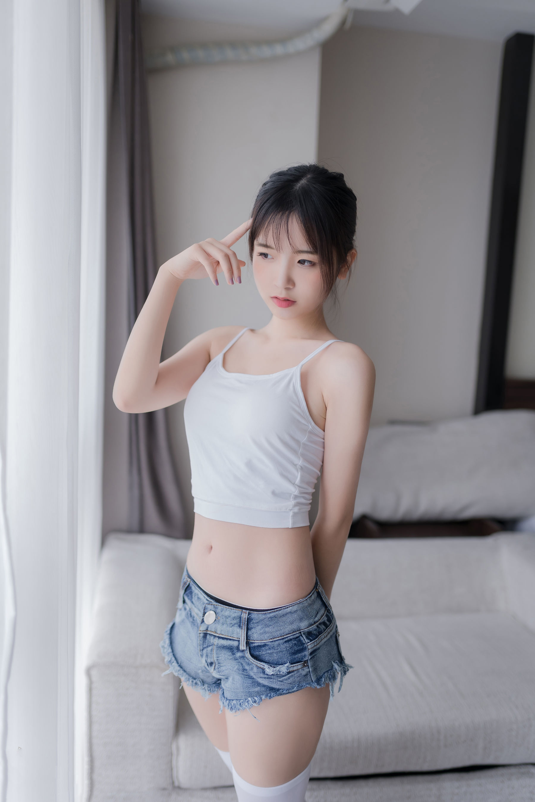 VOL.442 吊带热裤-图16