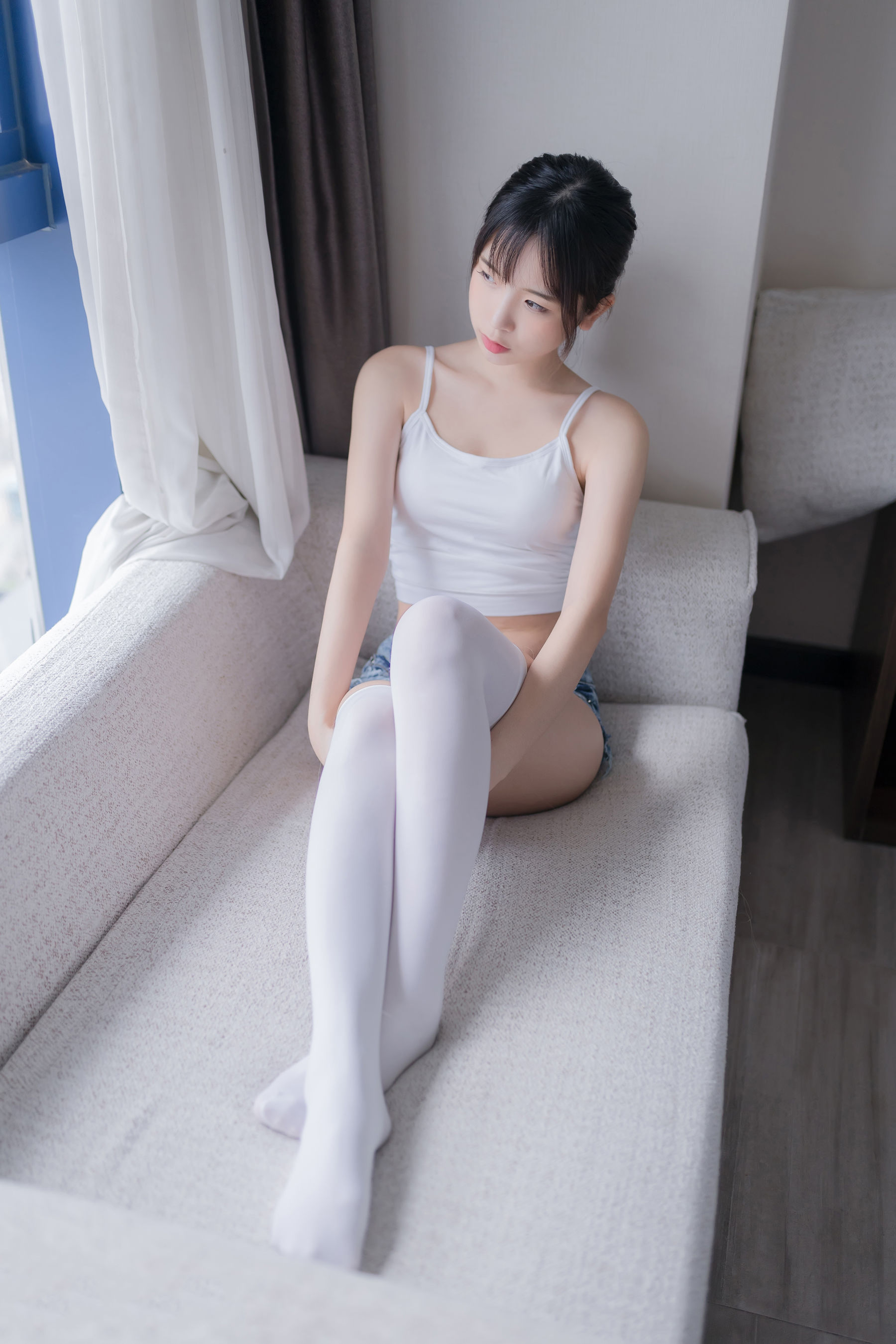 VOL.442 吊带热裤-图4