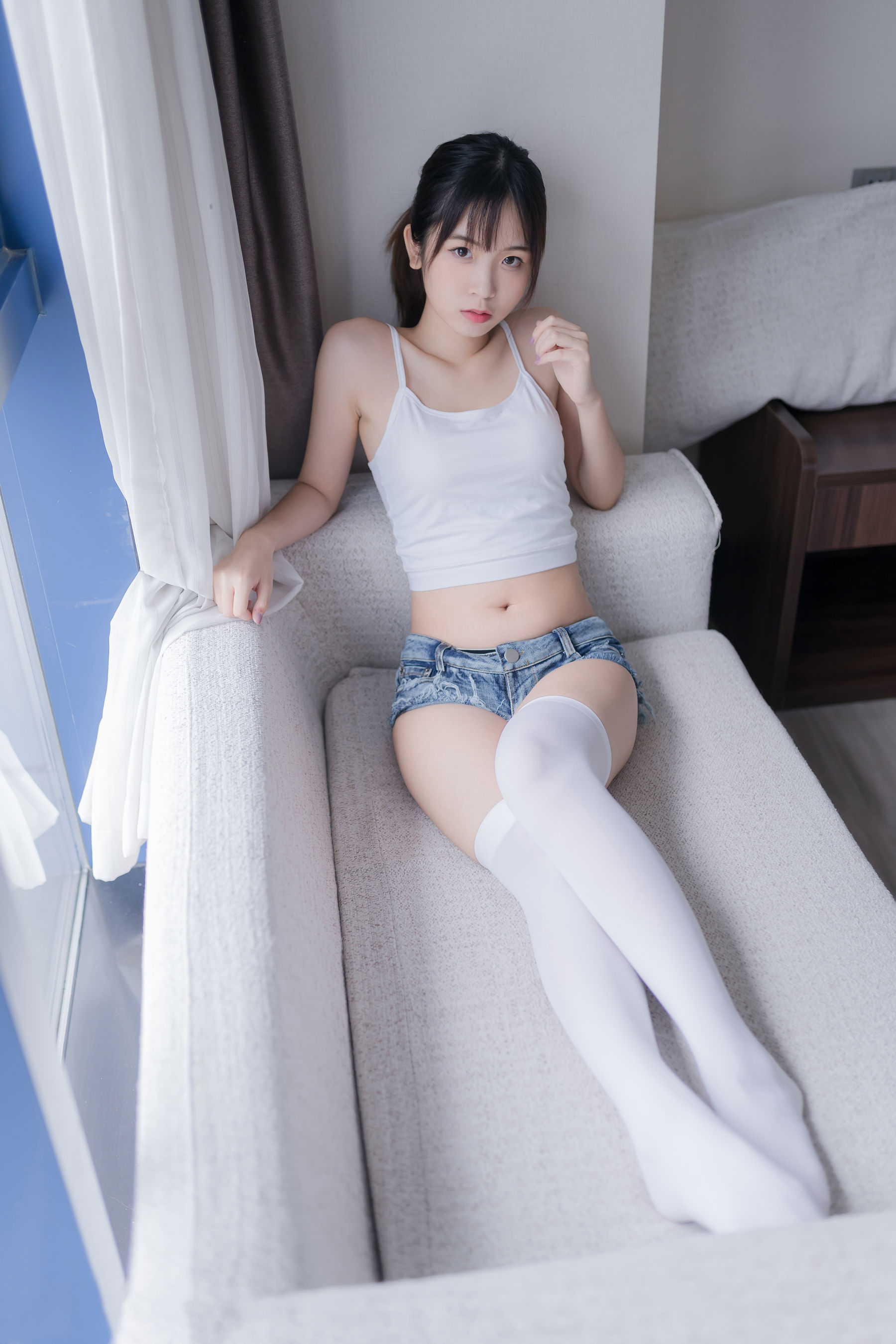 VOL.442 吊带热裤-图5