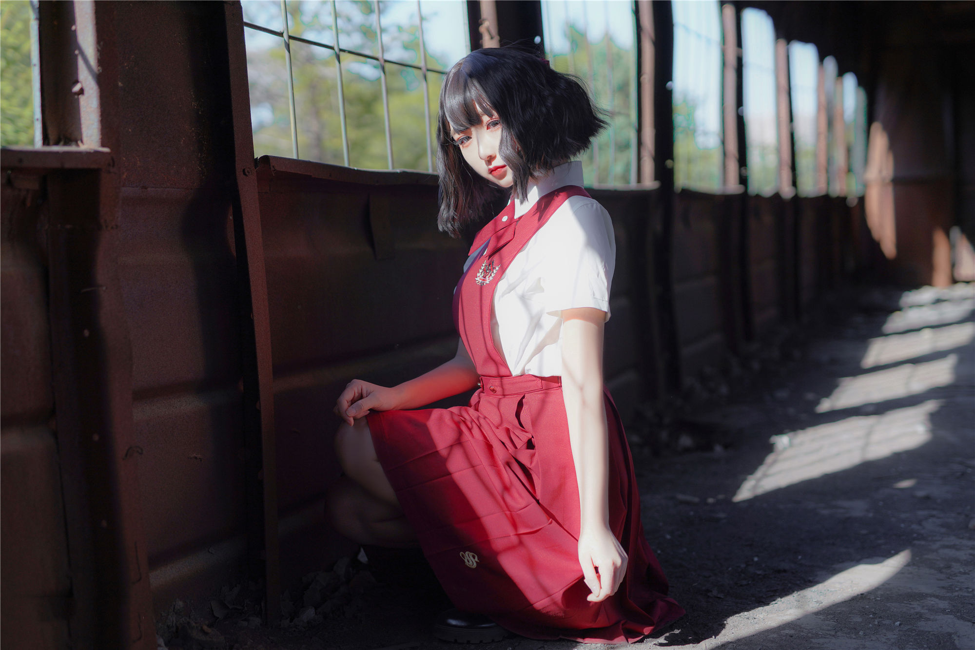 VOL.444 红色JK裙-图19