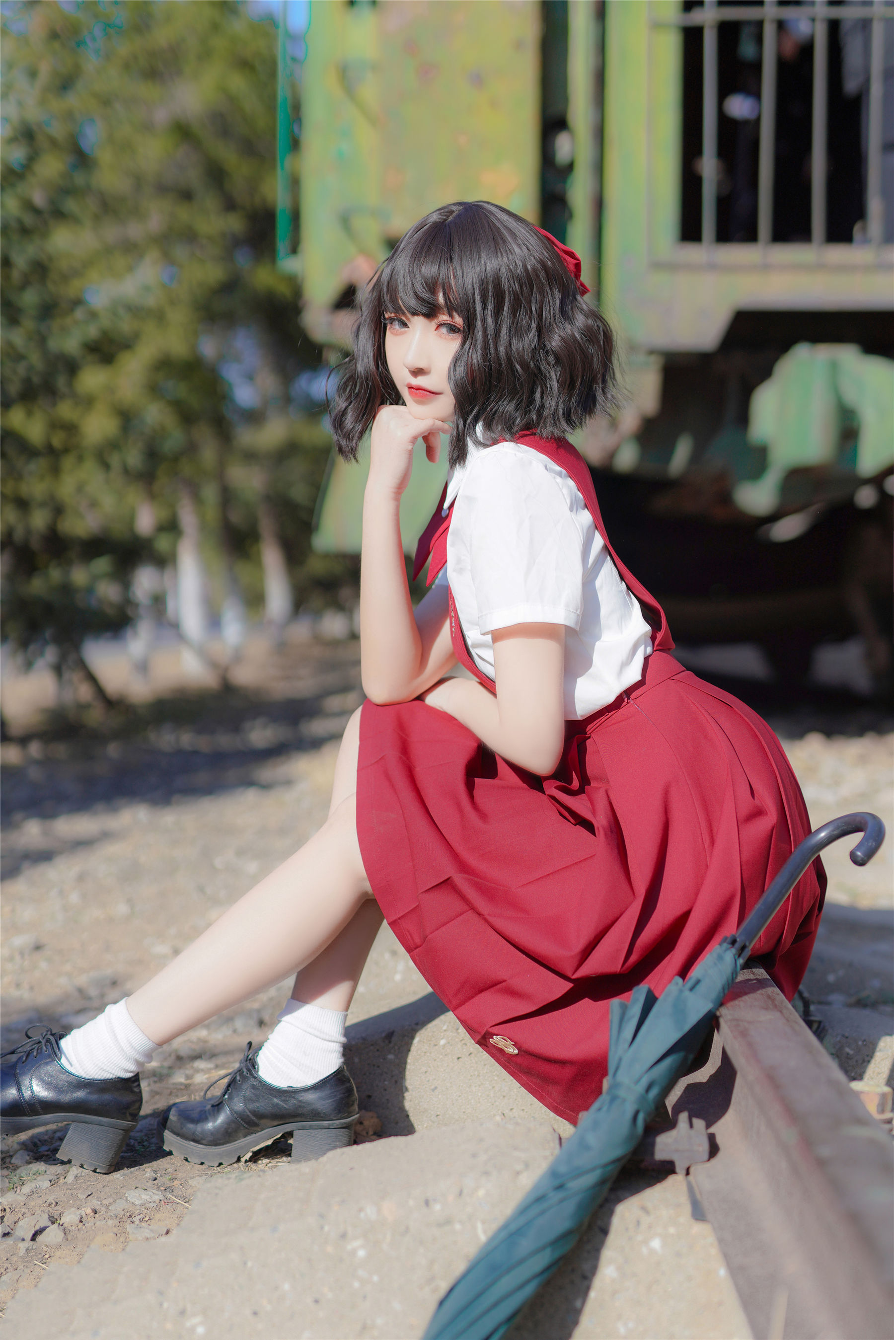 VOL.444 红色JK裙-图25