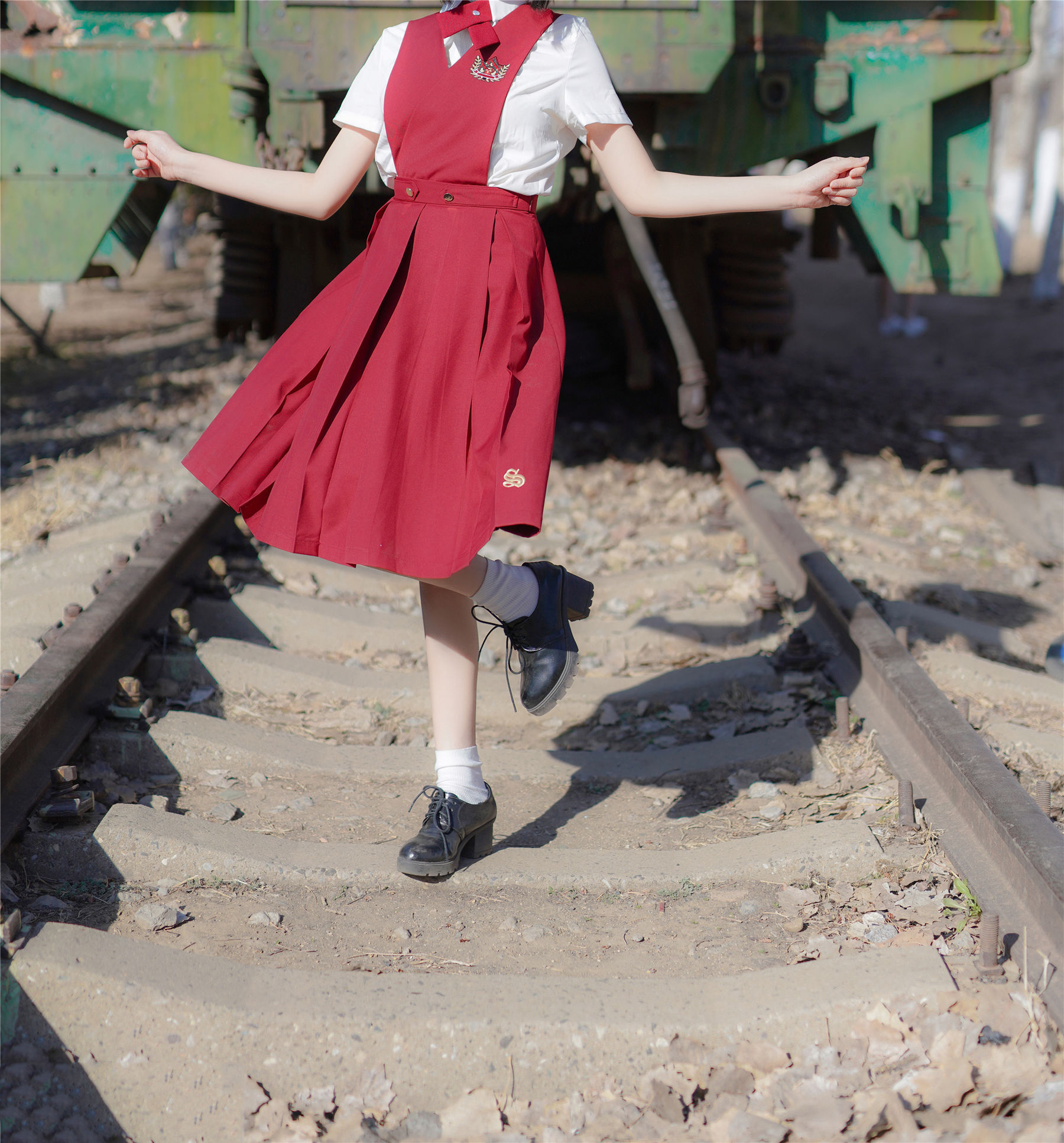 VOL.444 红色JK裙-图35