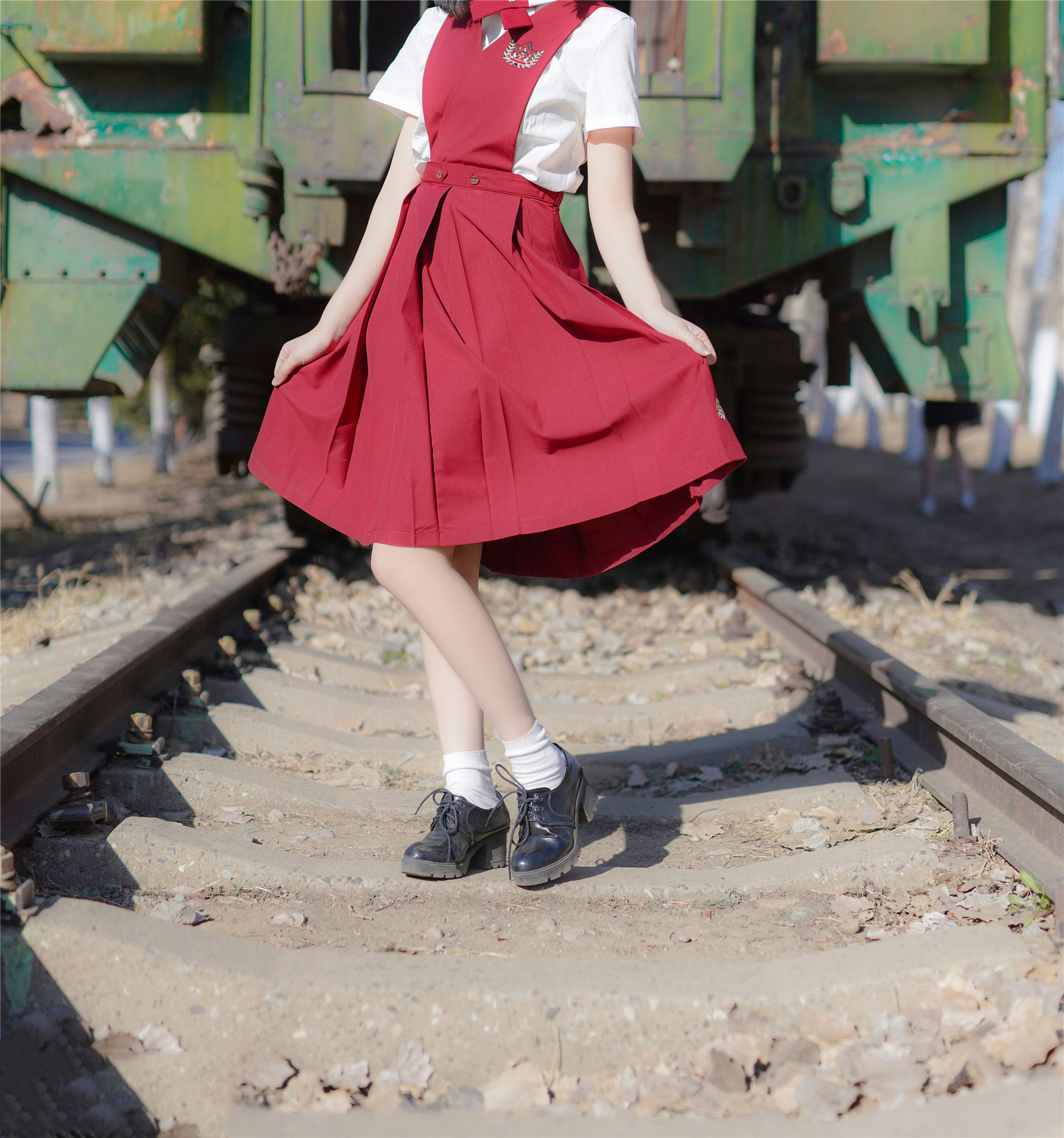 VOL.444 红色JK裙-图36