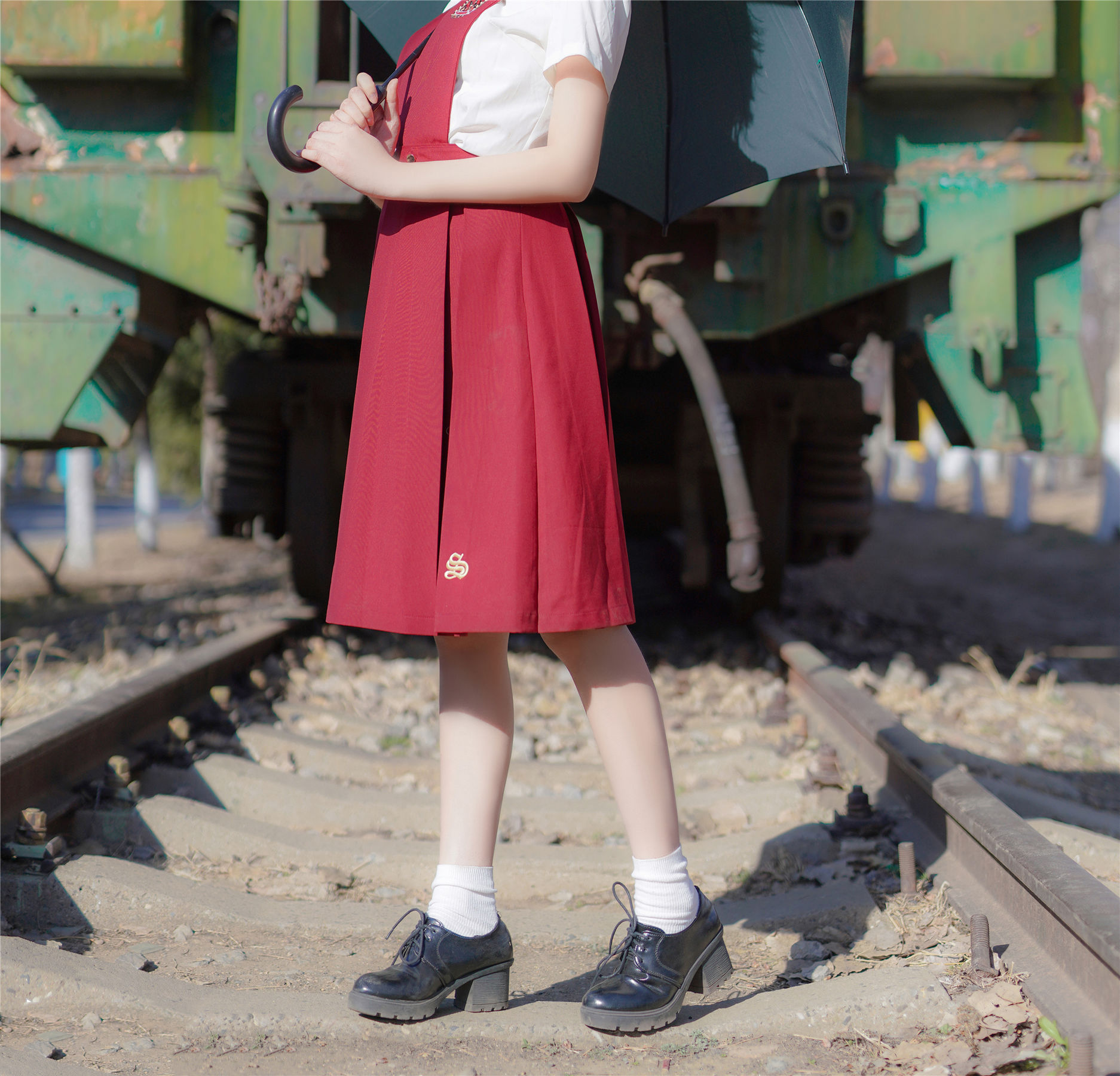 VOL.444 红色JK裙-图38