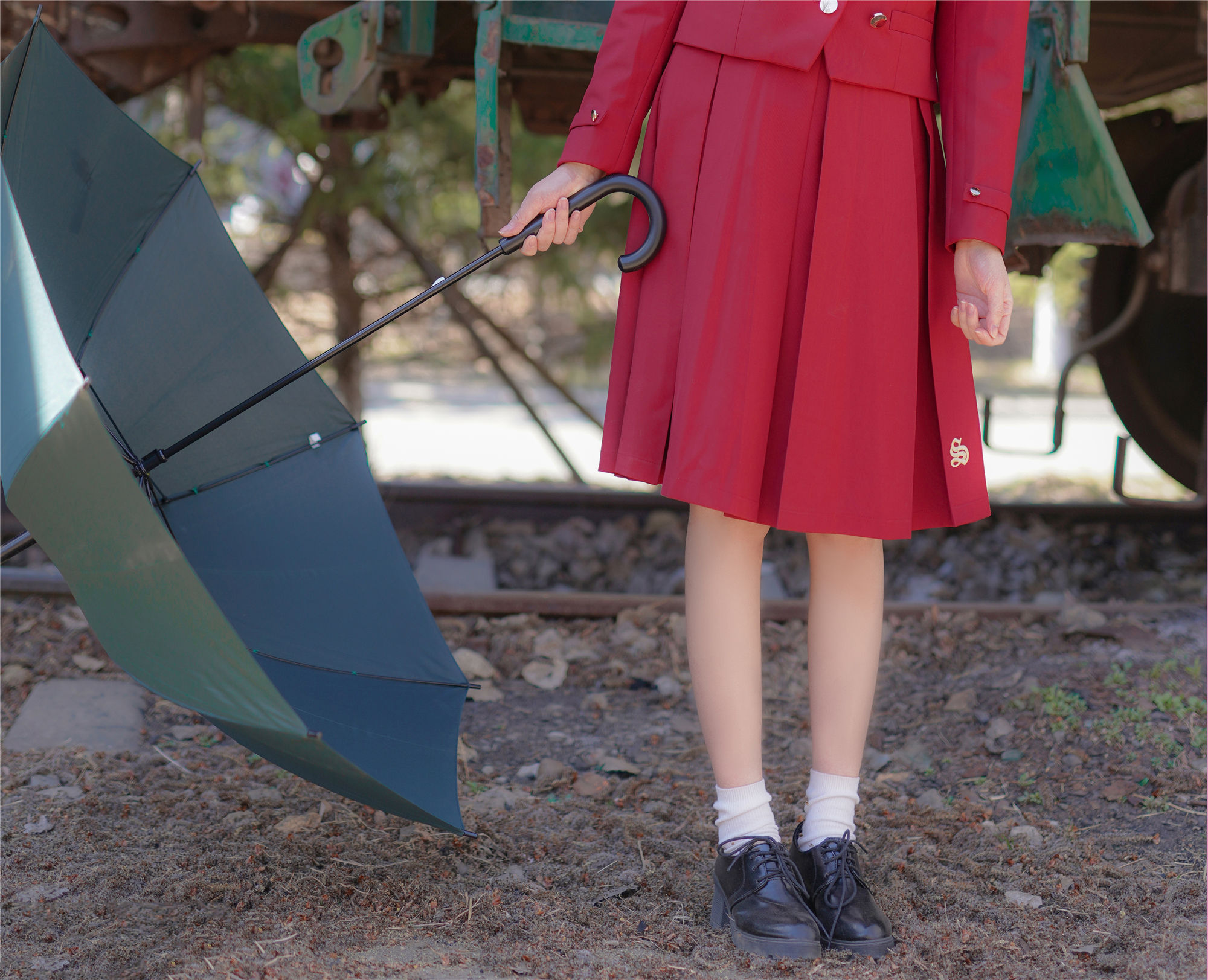 VOL.444 红色JK裙-图5