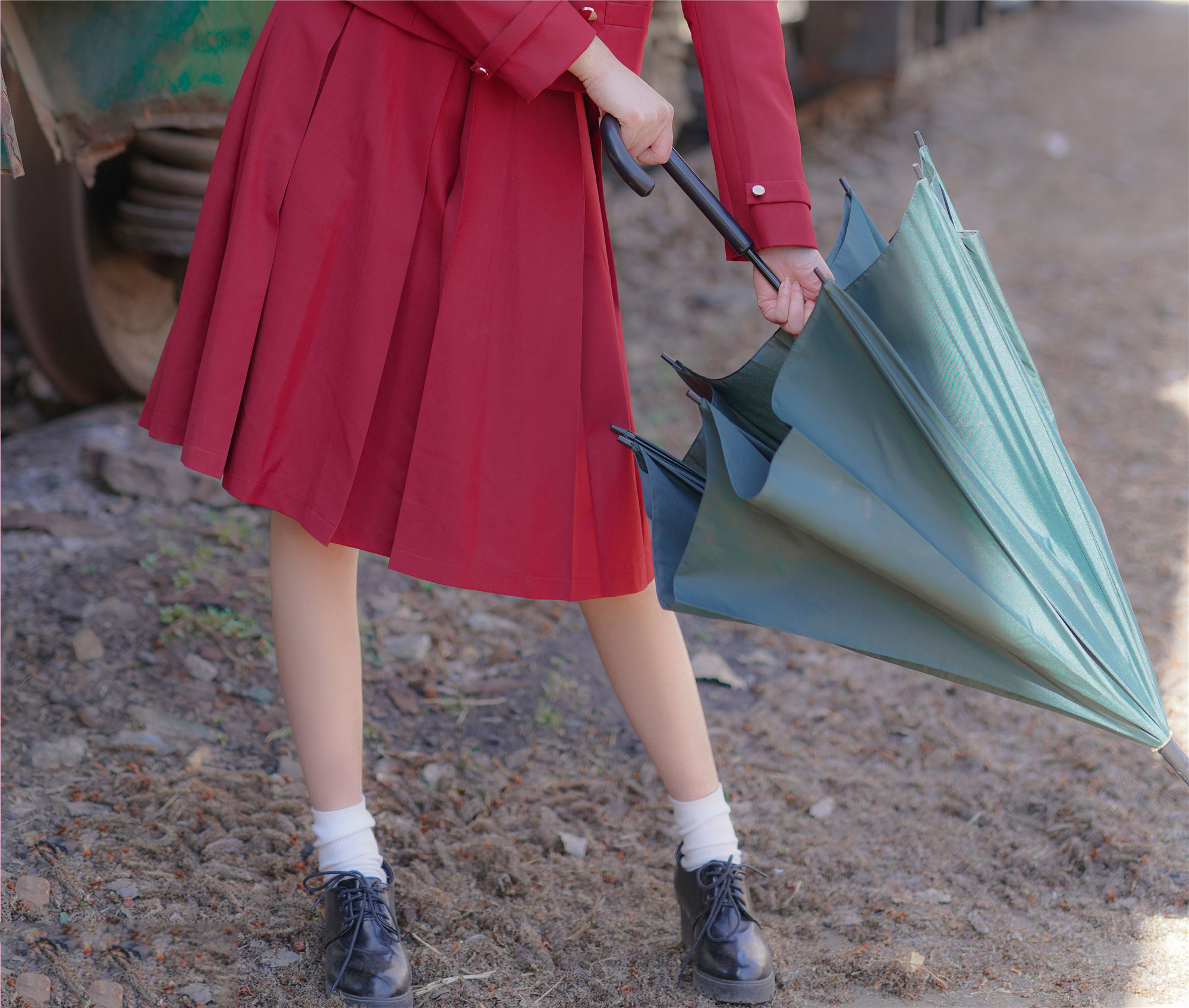 VOL.444 红色JK裙-图6