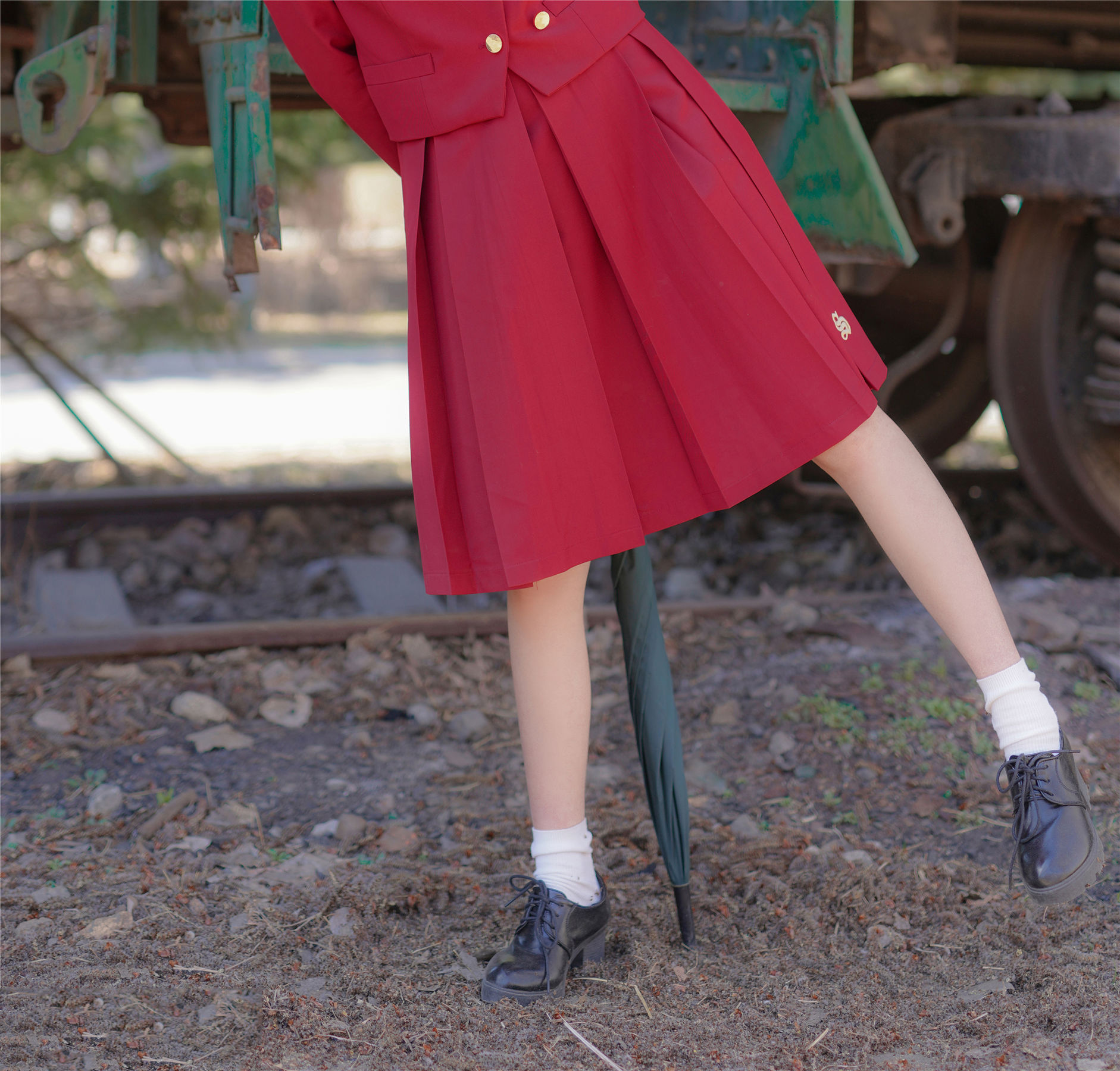 VOL.444 红色JK裙-图7