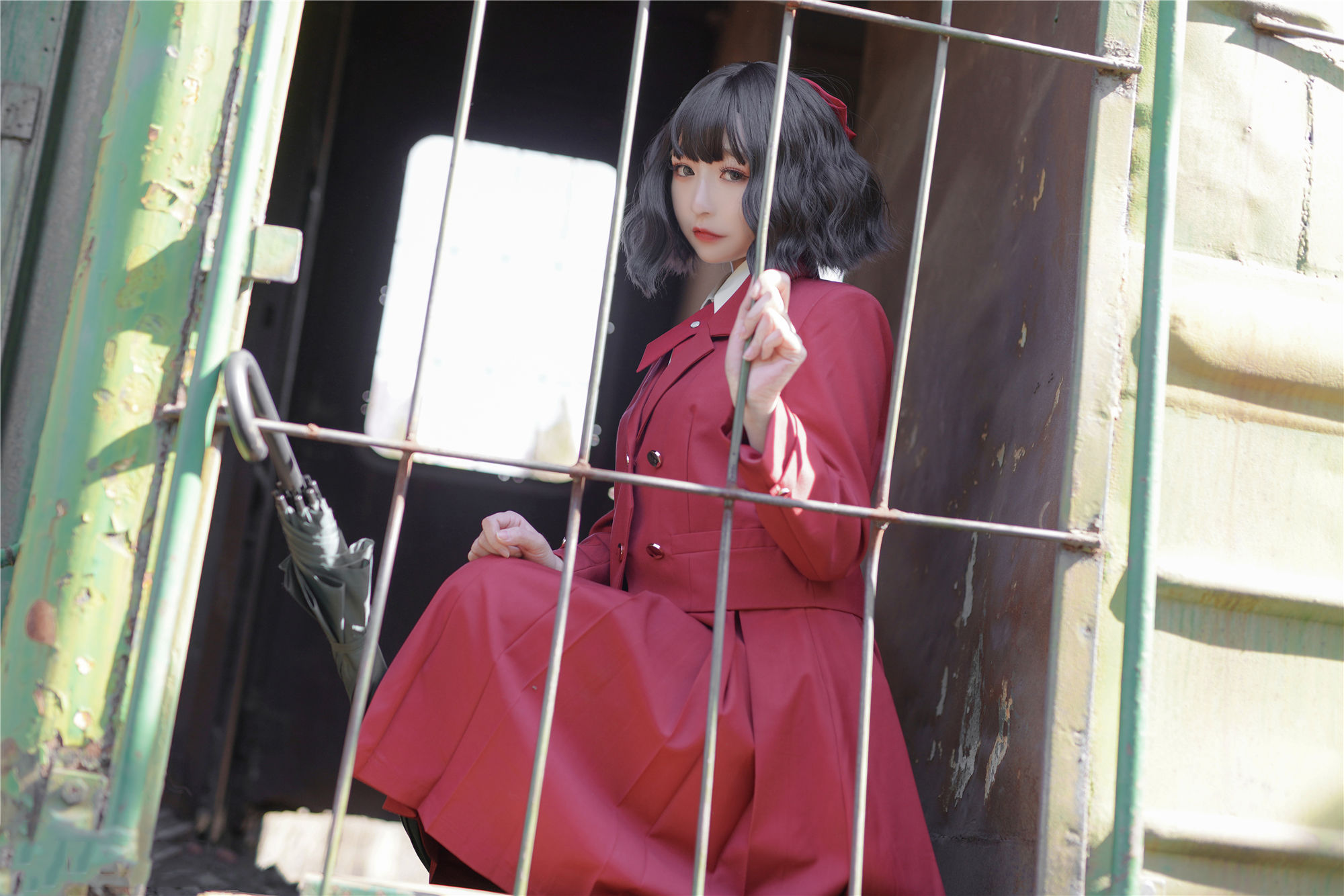 VOL.444 红色JK裙-图8