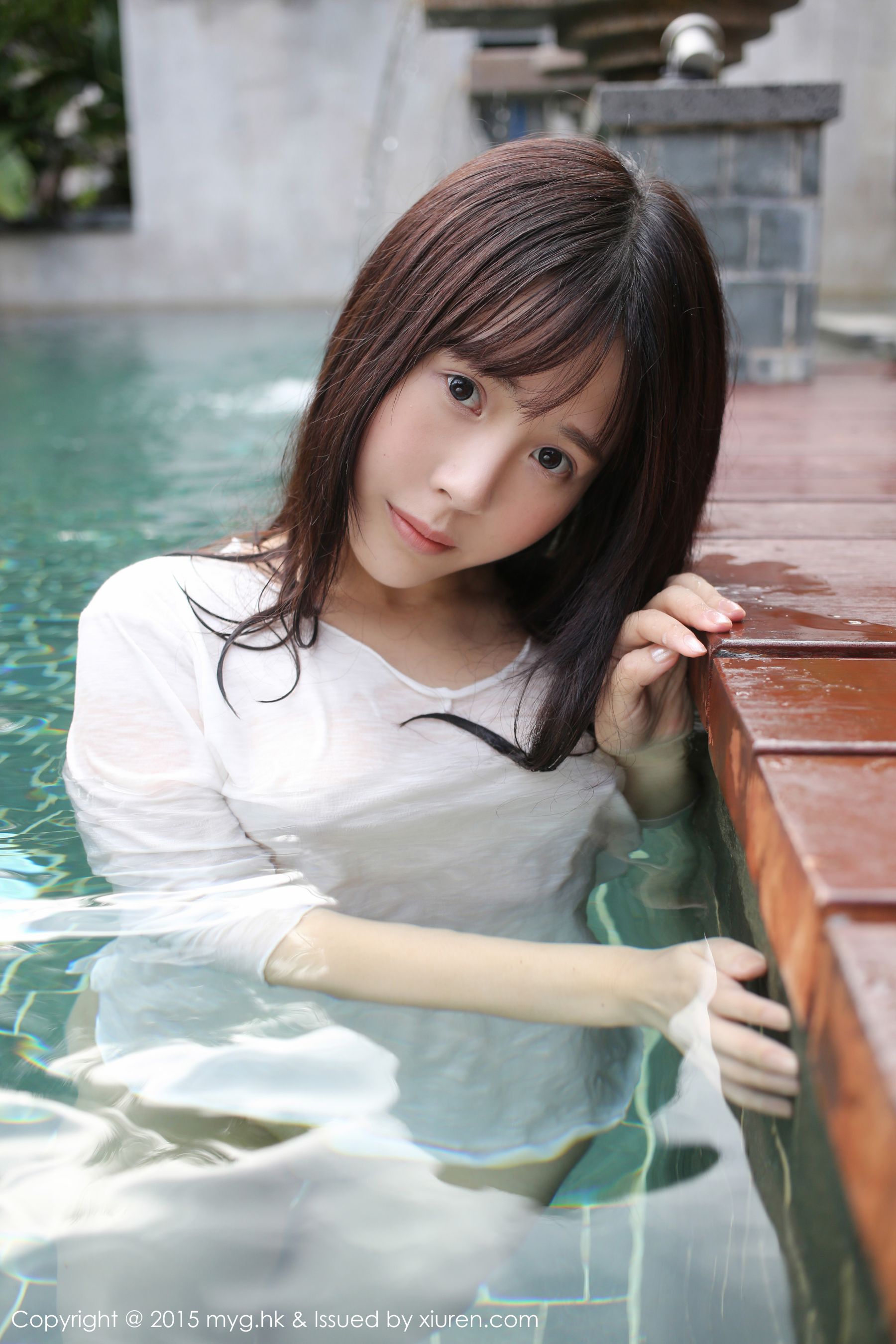 Evelyn艾莉《泳池湿身》  Vol.180-图20