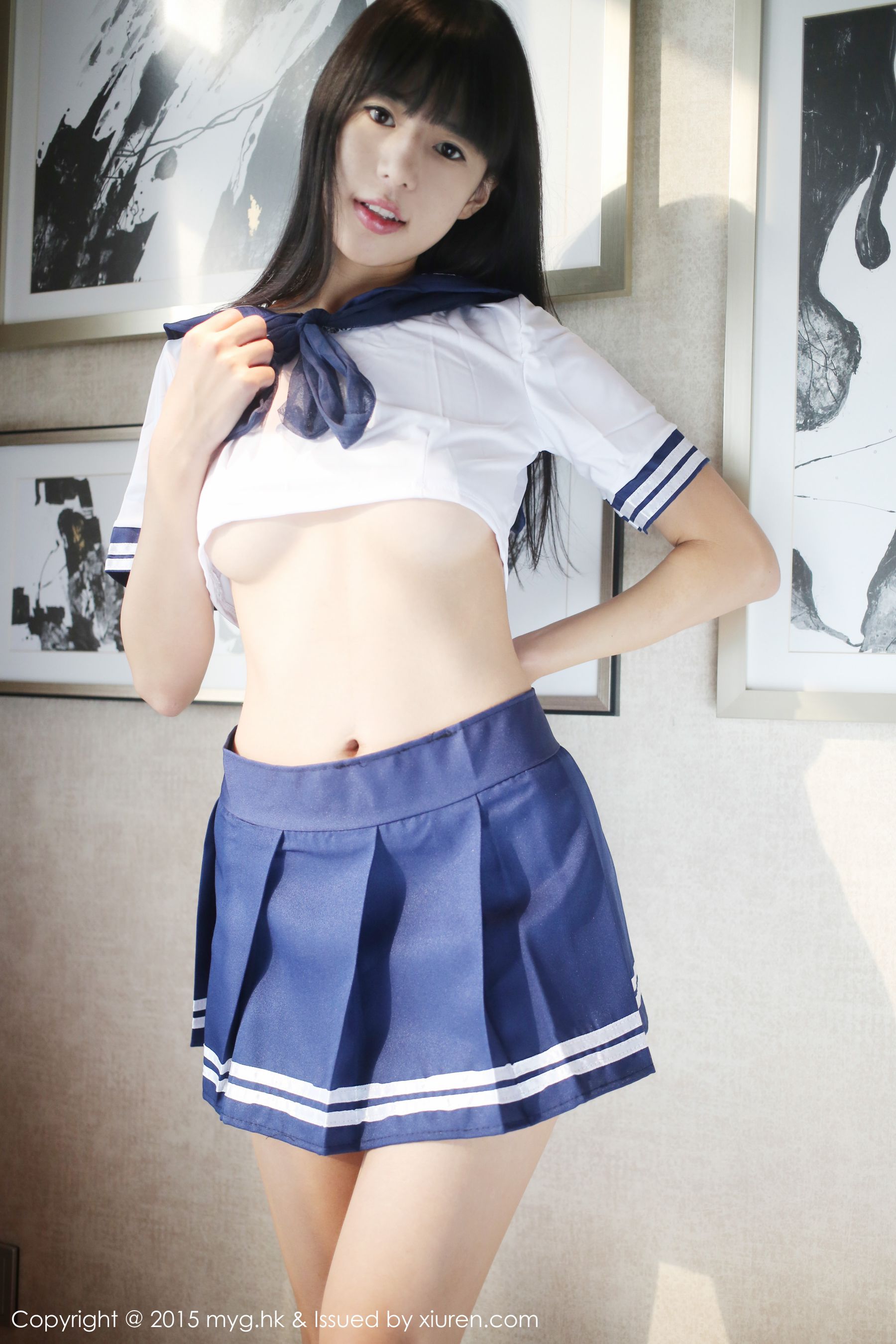 Ellie艾栗栗《水手服私房诱惑》  Vol.184-图6